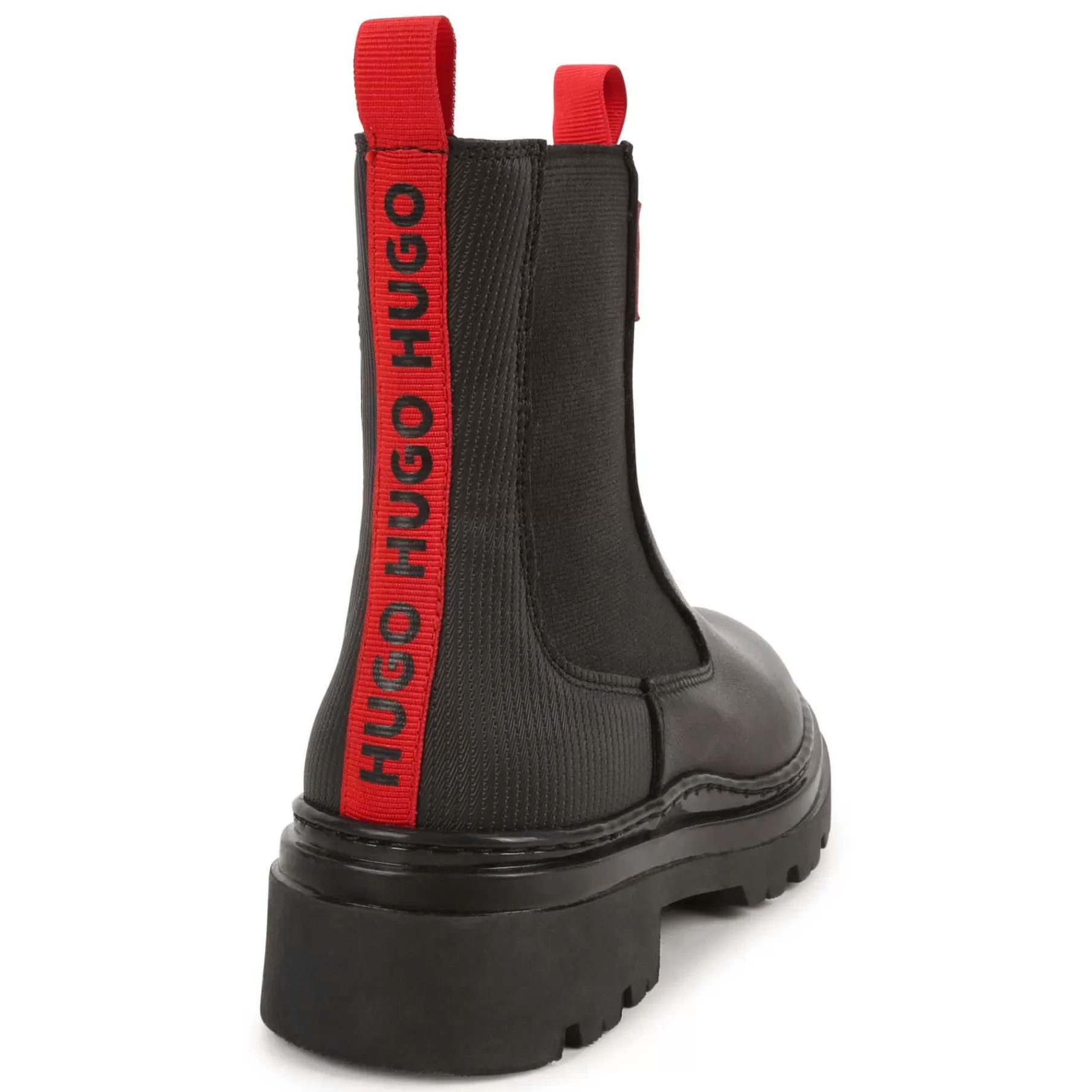 Fille HUGO Bottines En Cuir A Elastiques