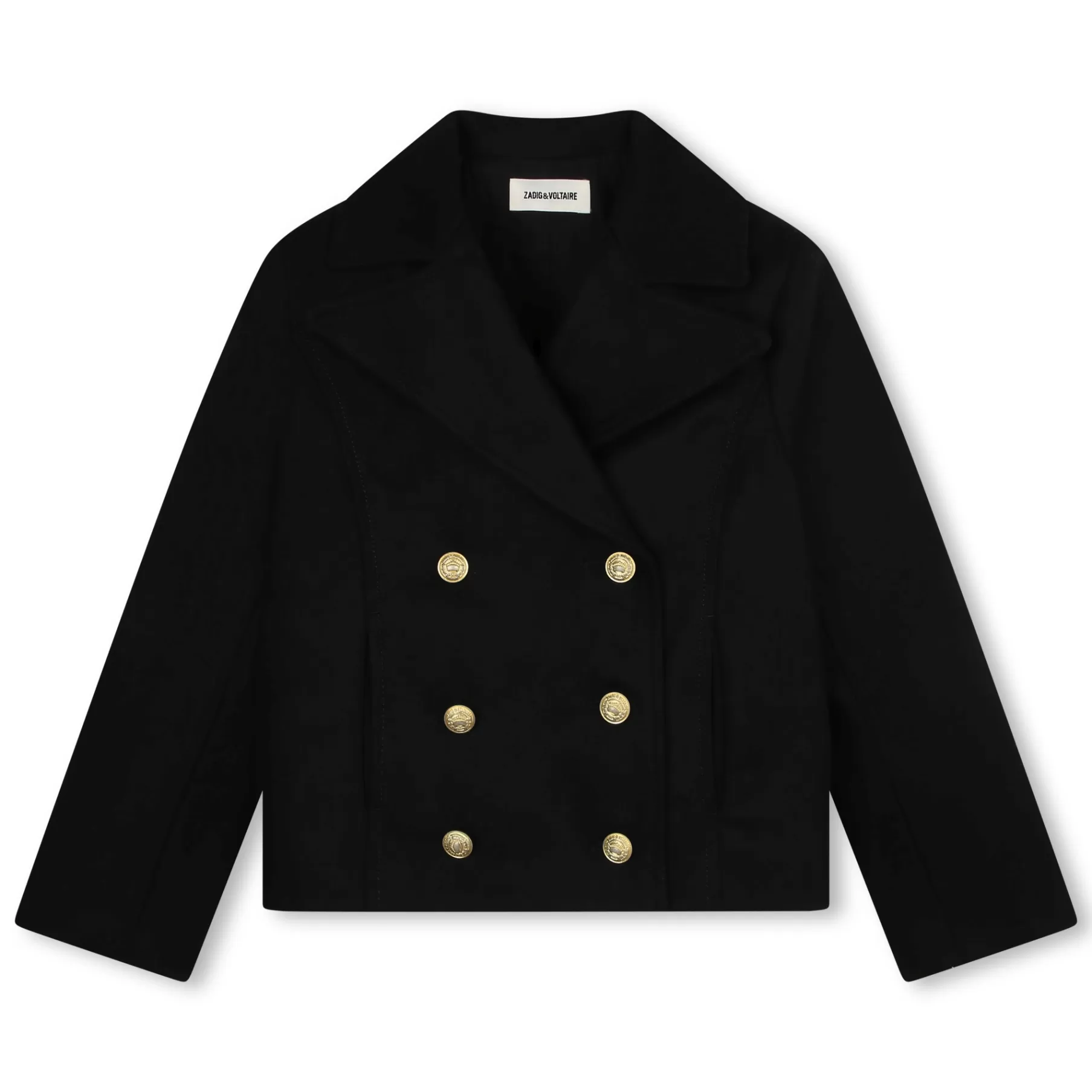 Fille ZADIG & VOLTAIRE Caban Dos Brode