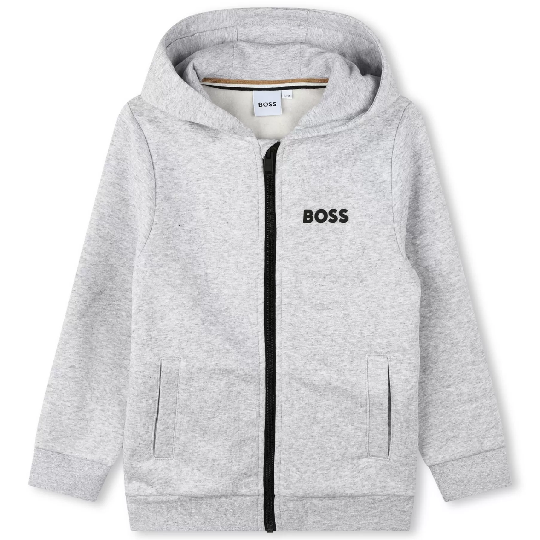 Garçon BOSS Cardigan A Capuche