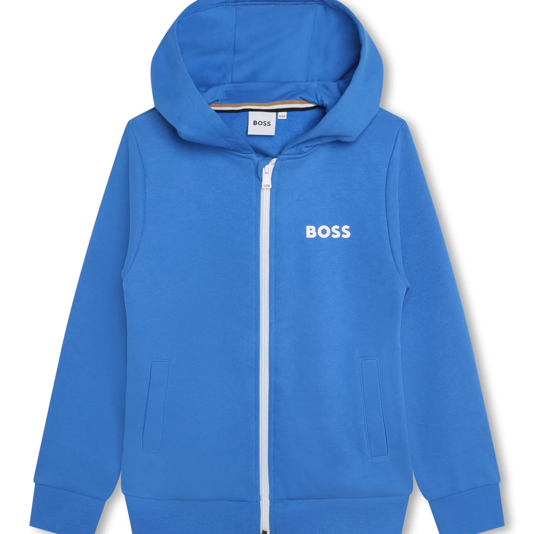 Garçon BOSS Cardigan A Capuche