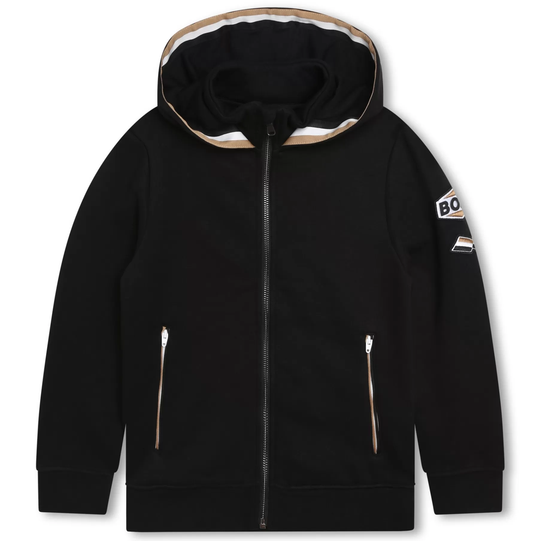 Garçon BOSS Cardigan A Capuche
