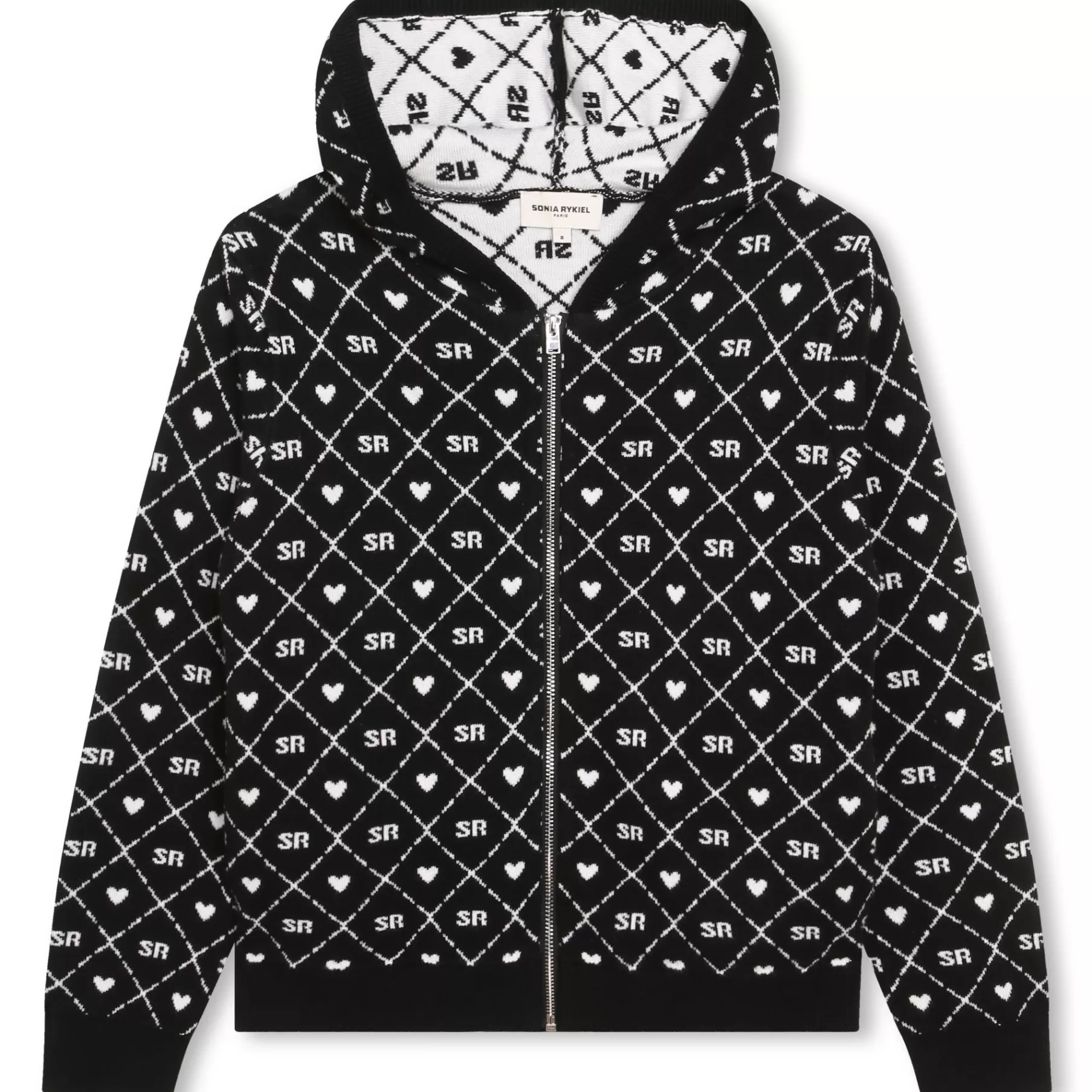 Fille SONIA RYKIEL Cardigan A Capuche