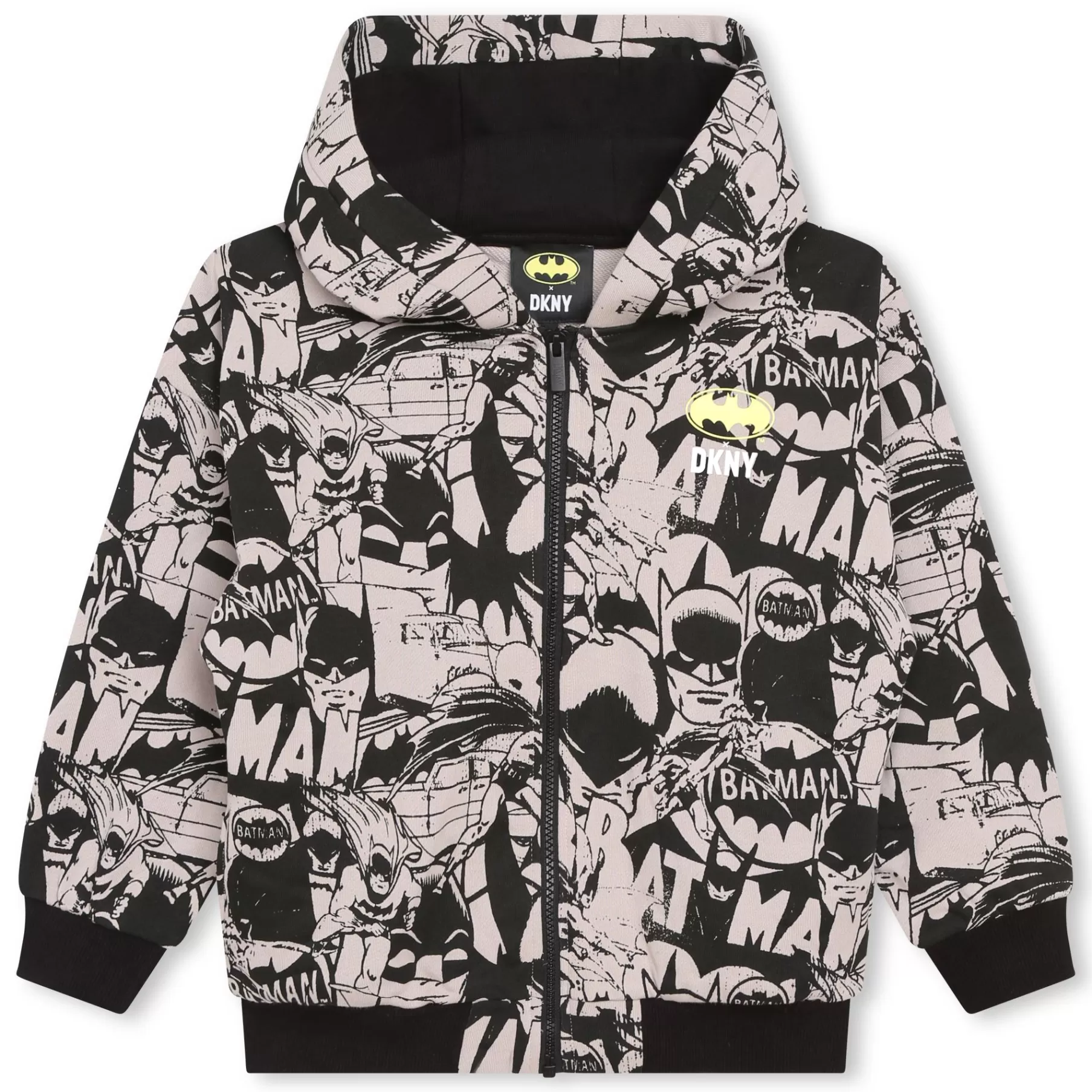 Fille DKNY Cardigan A Capuche En Molleton