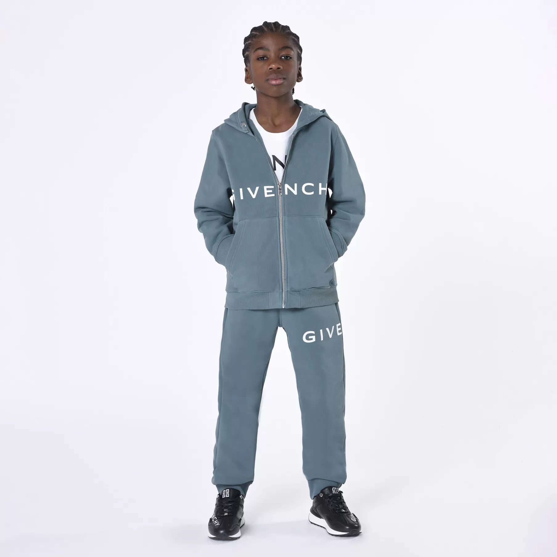 Garçon GIVENCHY Cardigan A Capuche En Molleton