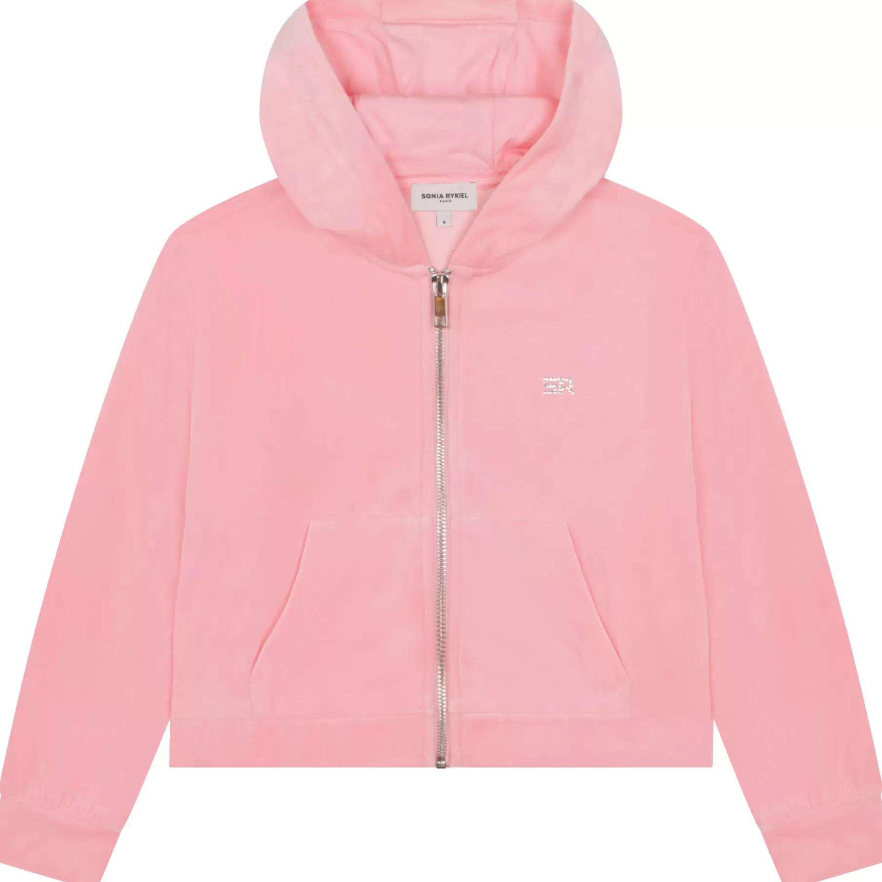 Fille SONIA RYKIEL Cardigan A Capuche En Velours