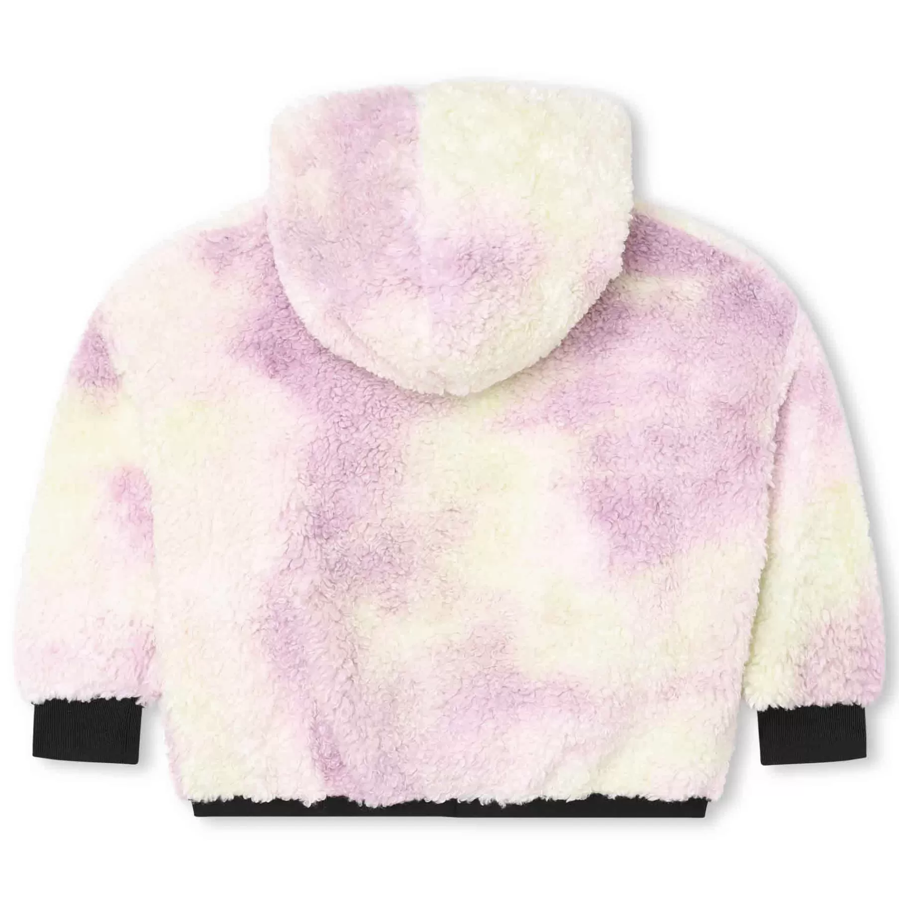 Fille DKNY Cardigan A Capuche Moutonnee