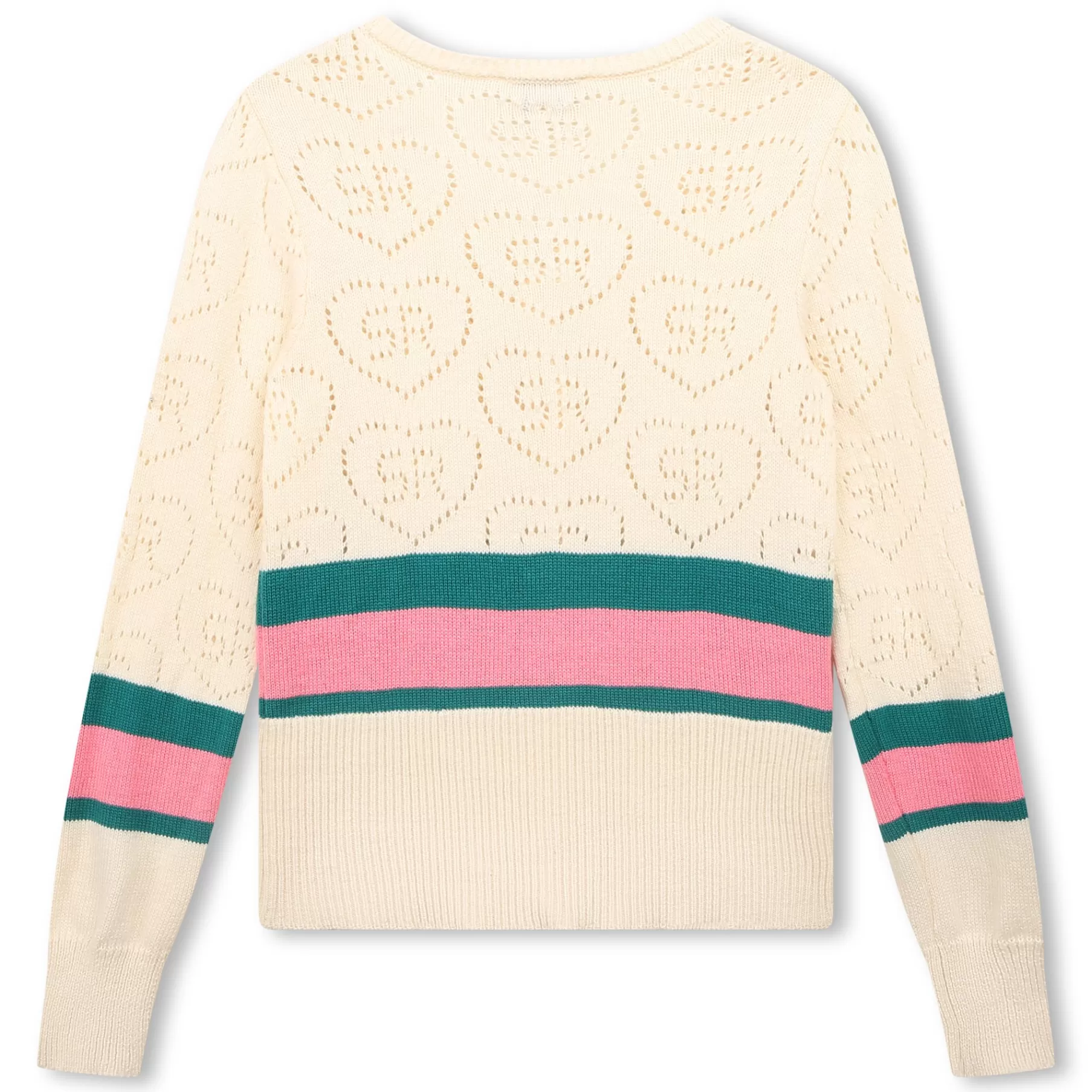 Fille SONIA RYKIEL Cardigan A Motifs Ajoures