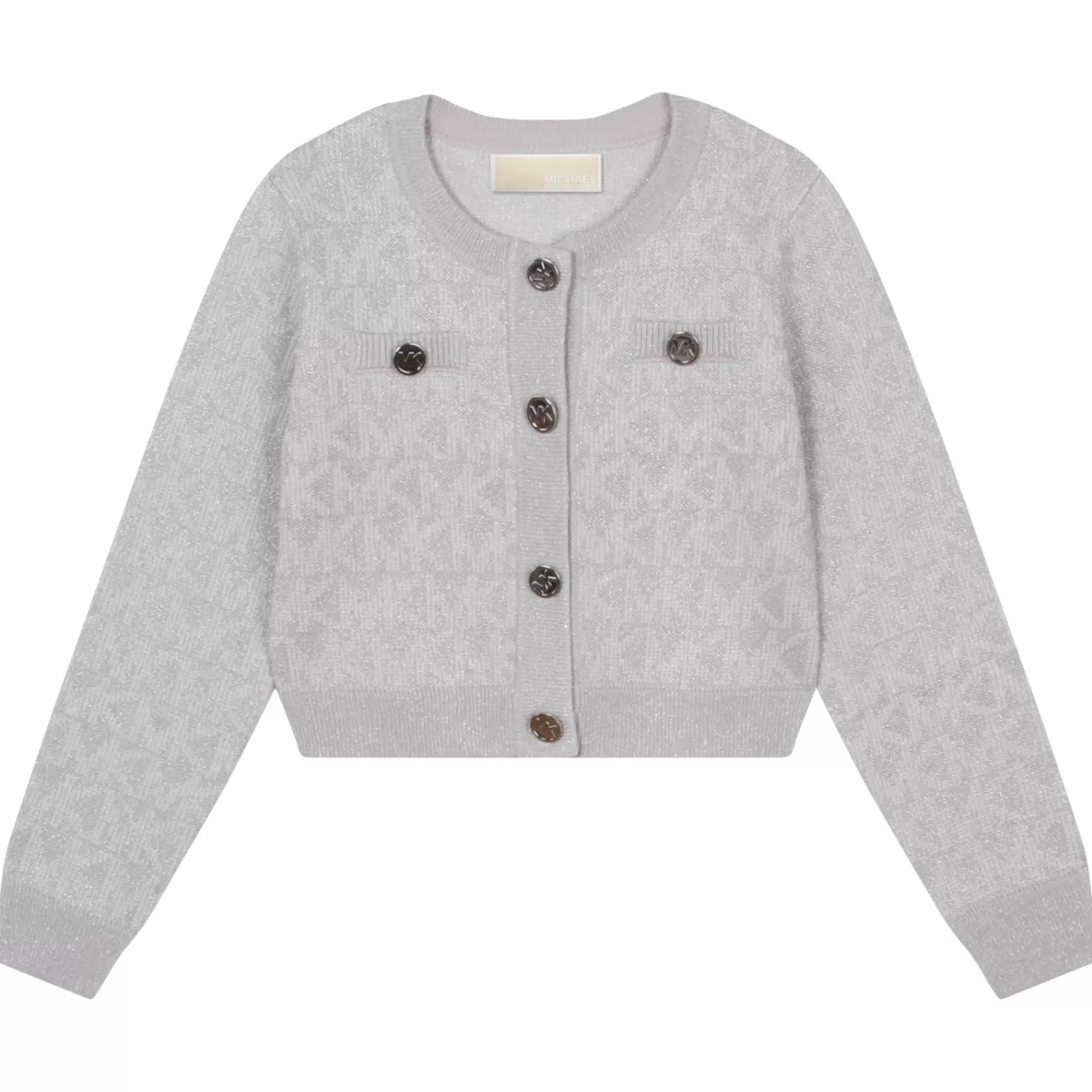 Fille MICHAEL KORS Cardigan Boutonne En Tricot