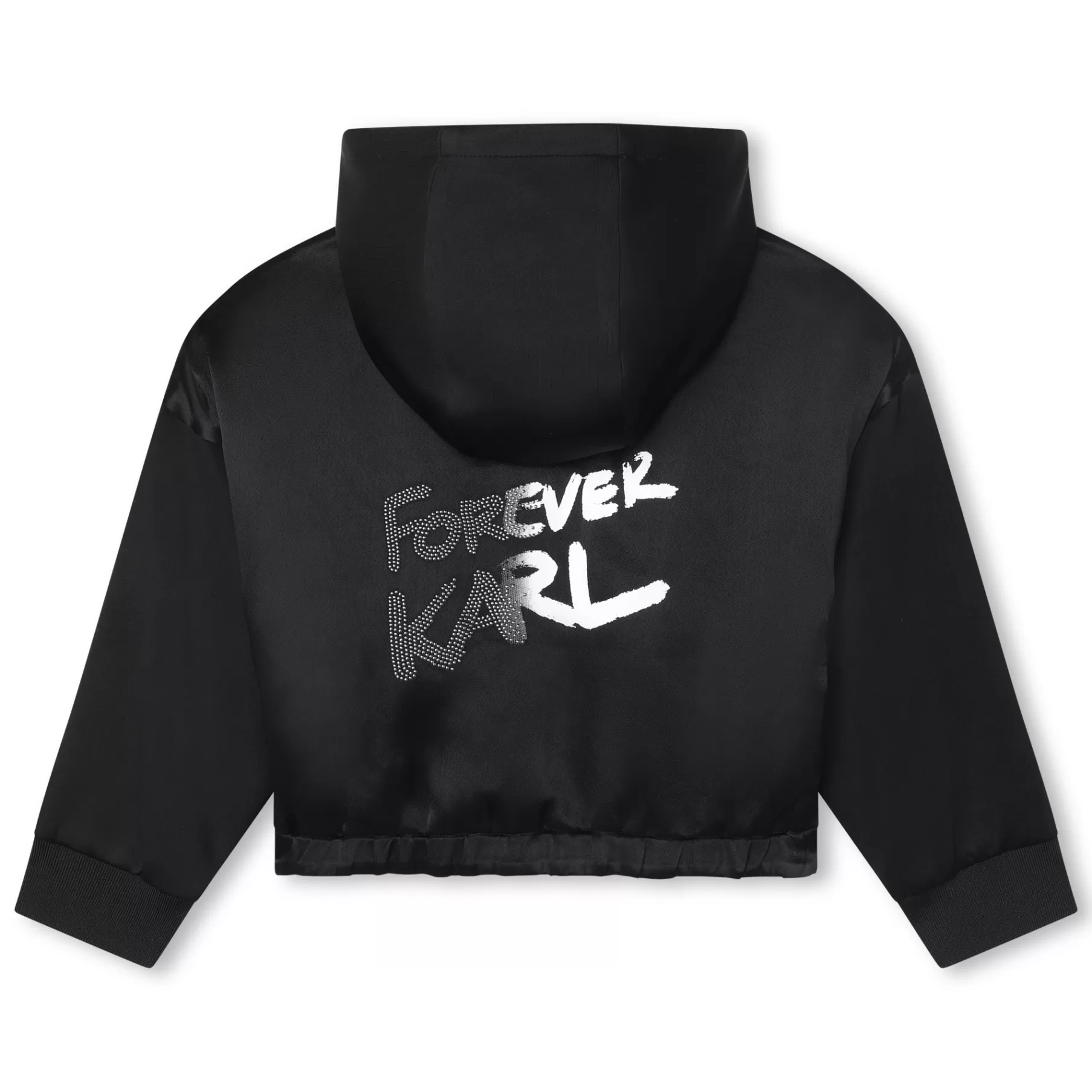 Fille KARL LAGERFELD KIDS Cardigan De Jogging A Capuche