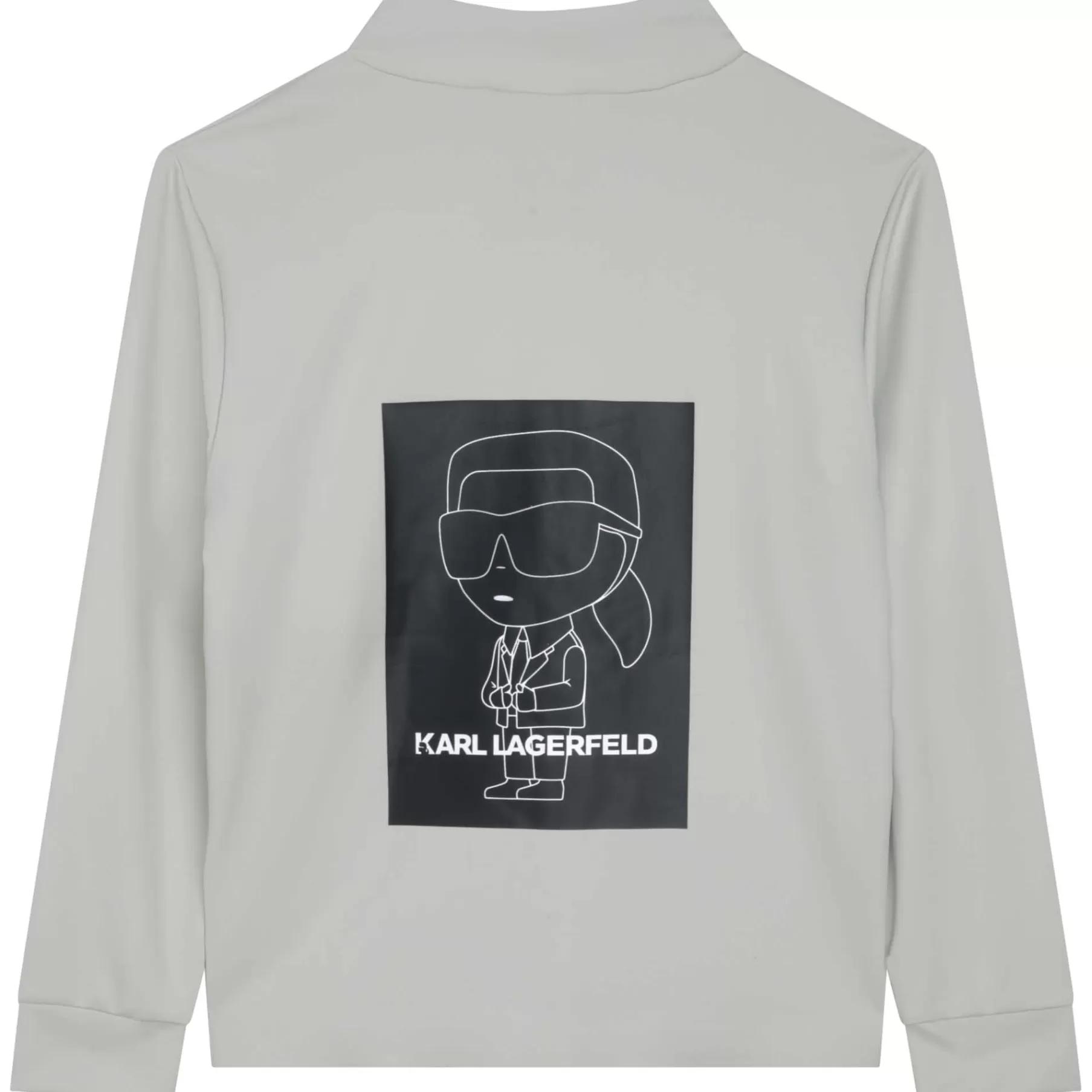 Garçon KARL LAGERFELD KIDS Cardigan De Jogging En Maille