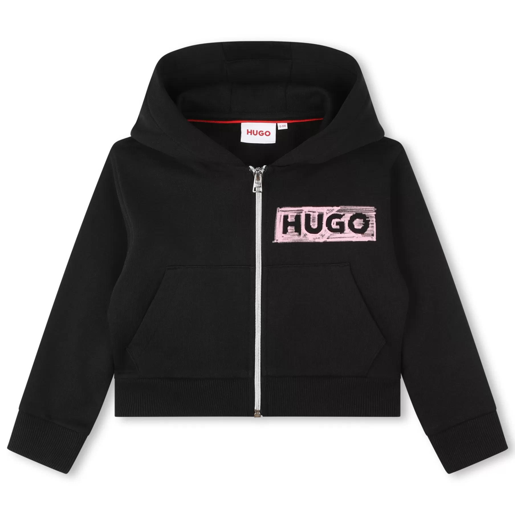 Fille HUGO Cardigan De Jogging Molletonne