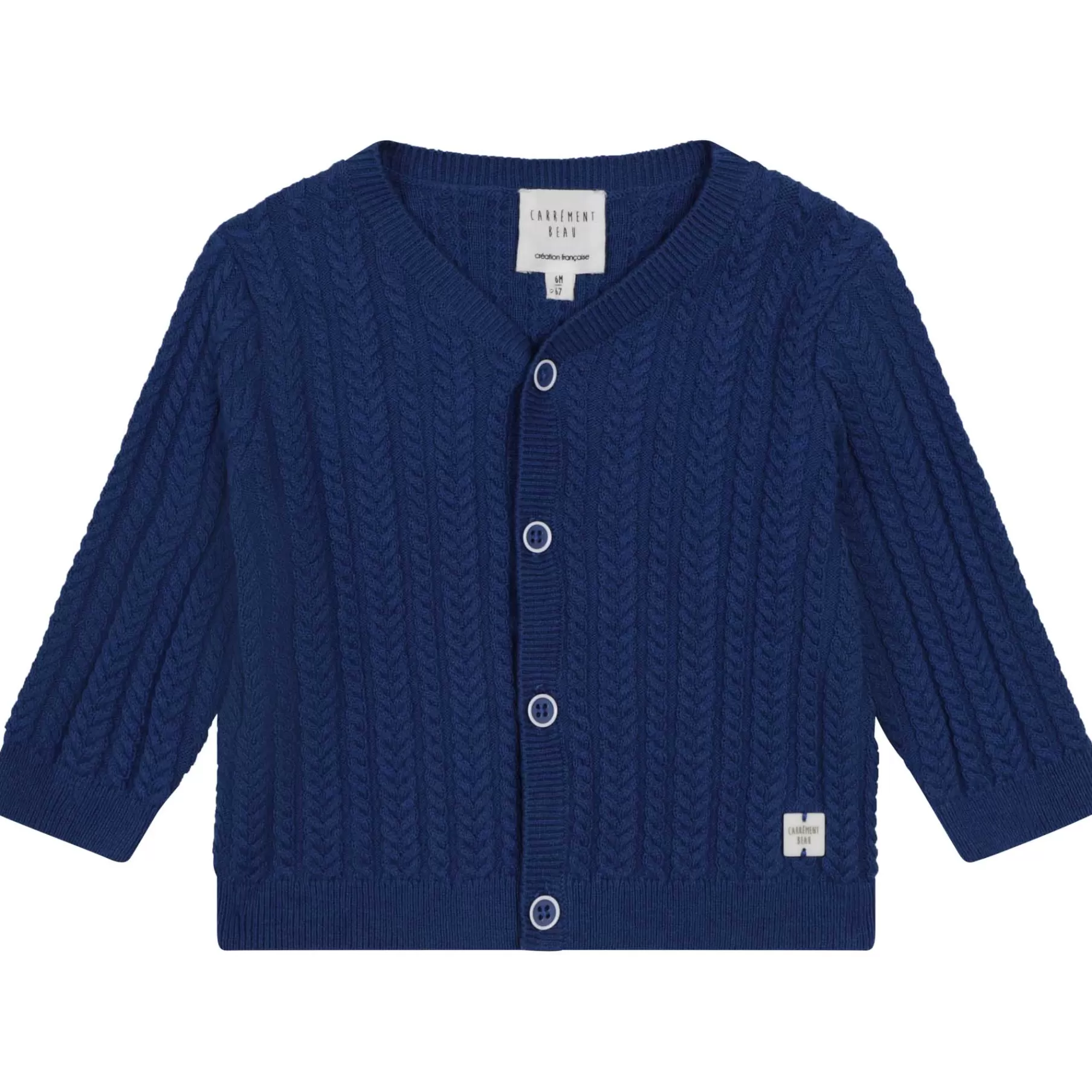 Garçon CARREMENT BEAU Cardigan En Tricot