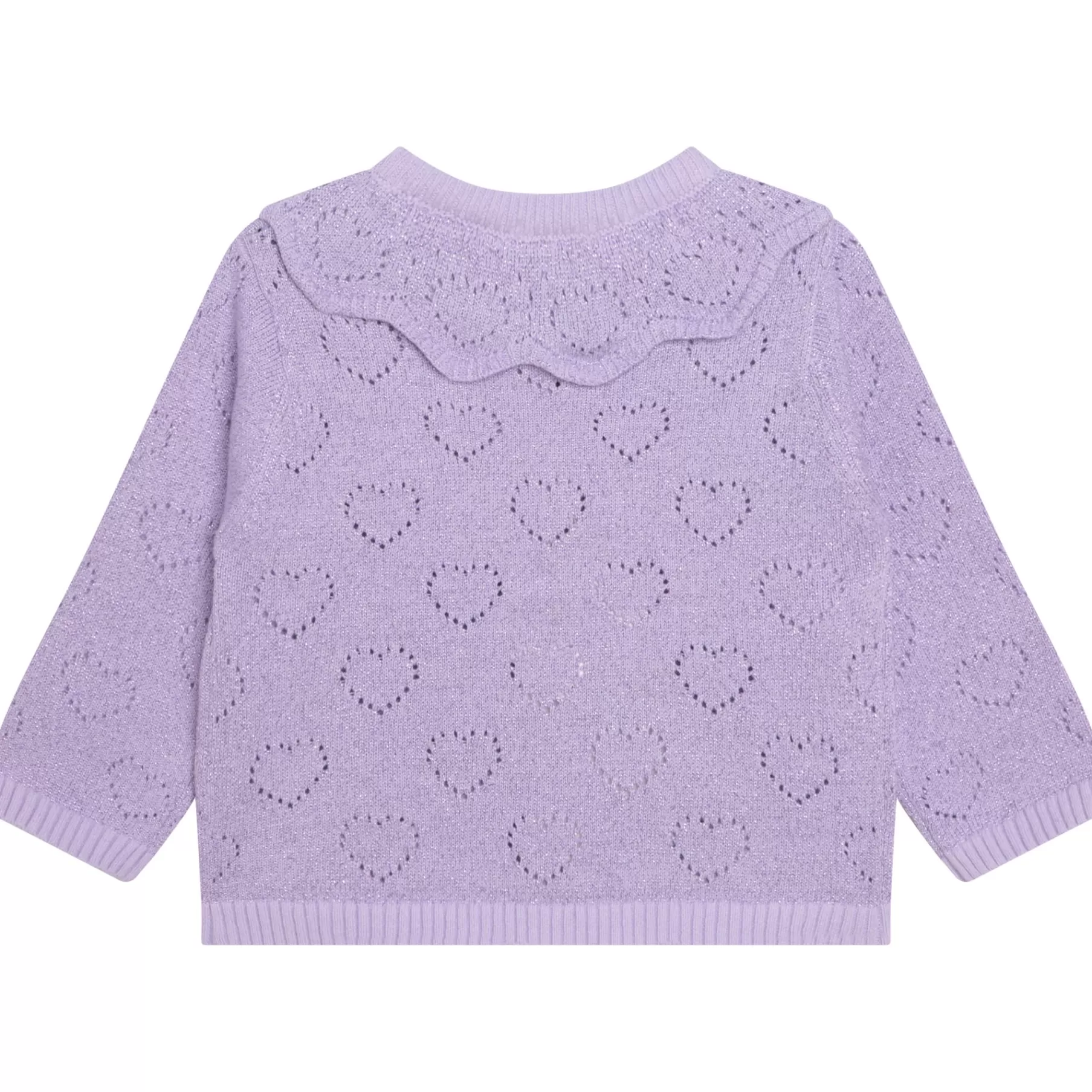 Fille CARREMENT BEAU Cardigan En Tricot Motif Coeur