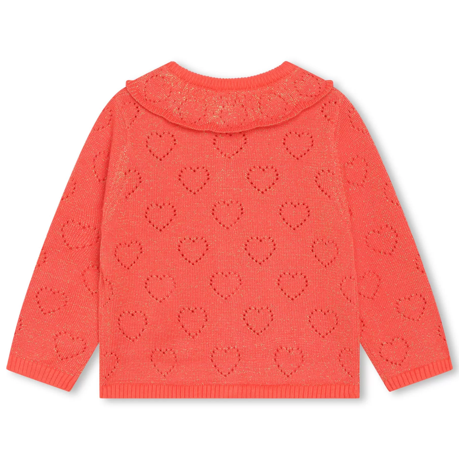 Fille CARREMENT BEAU Cardigan En Tricot Motif Coeur