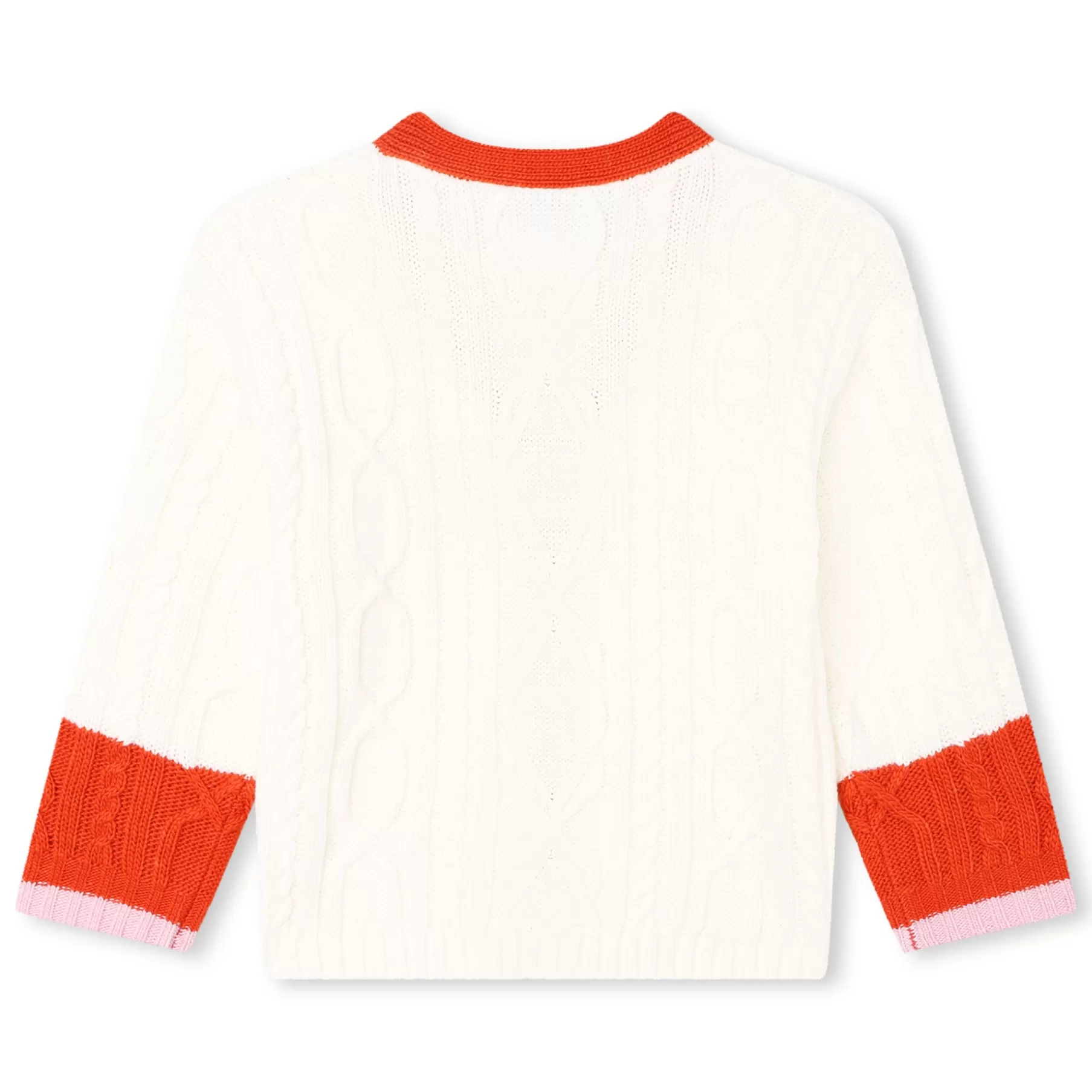 Fille KENZO KIDS Cardigan En Tricot Torsade