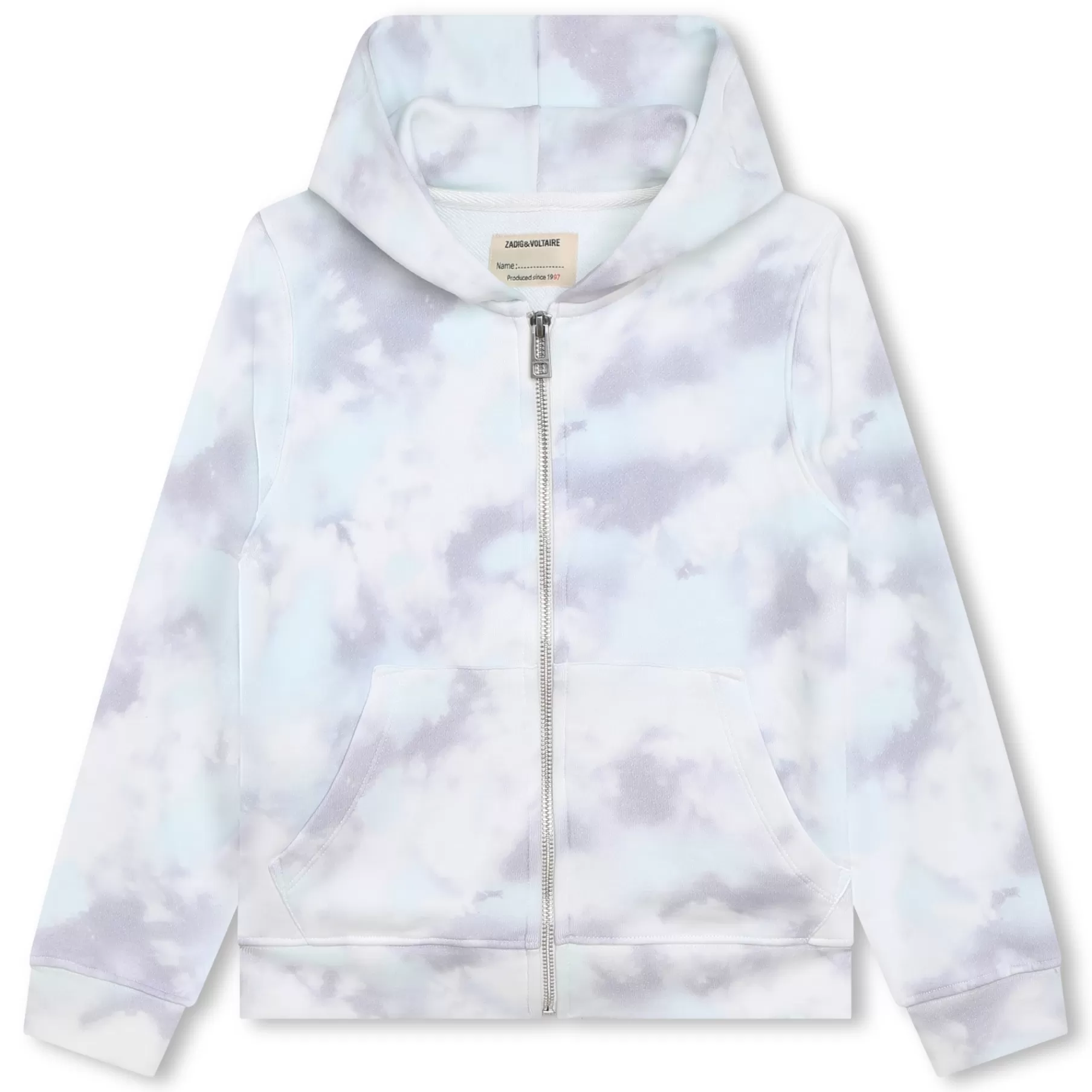 Garçon ZADIG & VOLTAIRE Cardigan Molletonne A Capuche