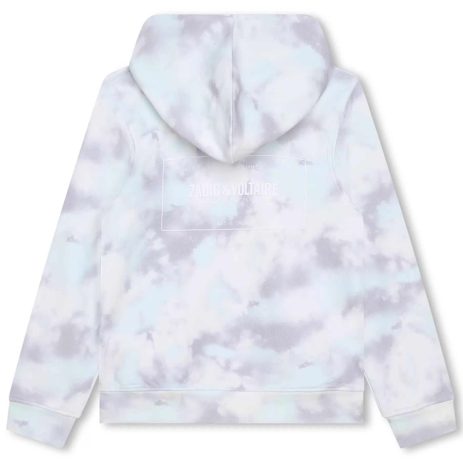 Garçon ZADIG & VOLTAIRE Cardigan Molletonne A Capuche