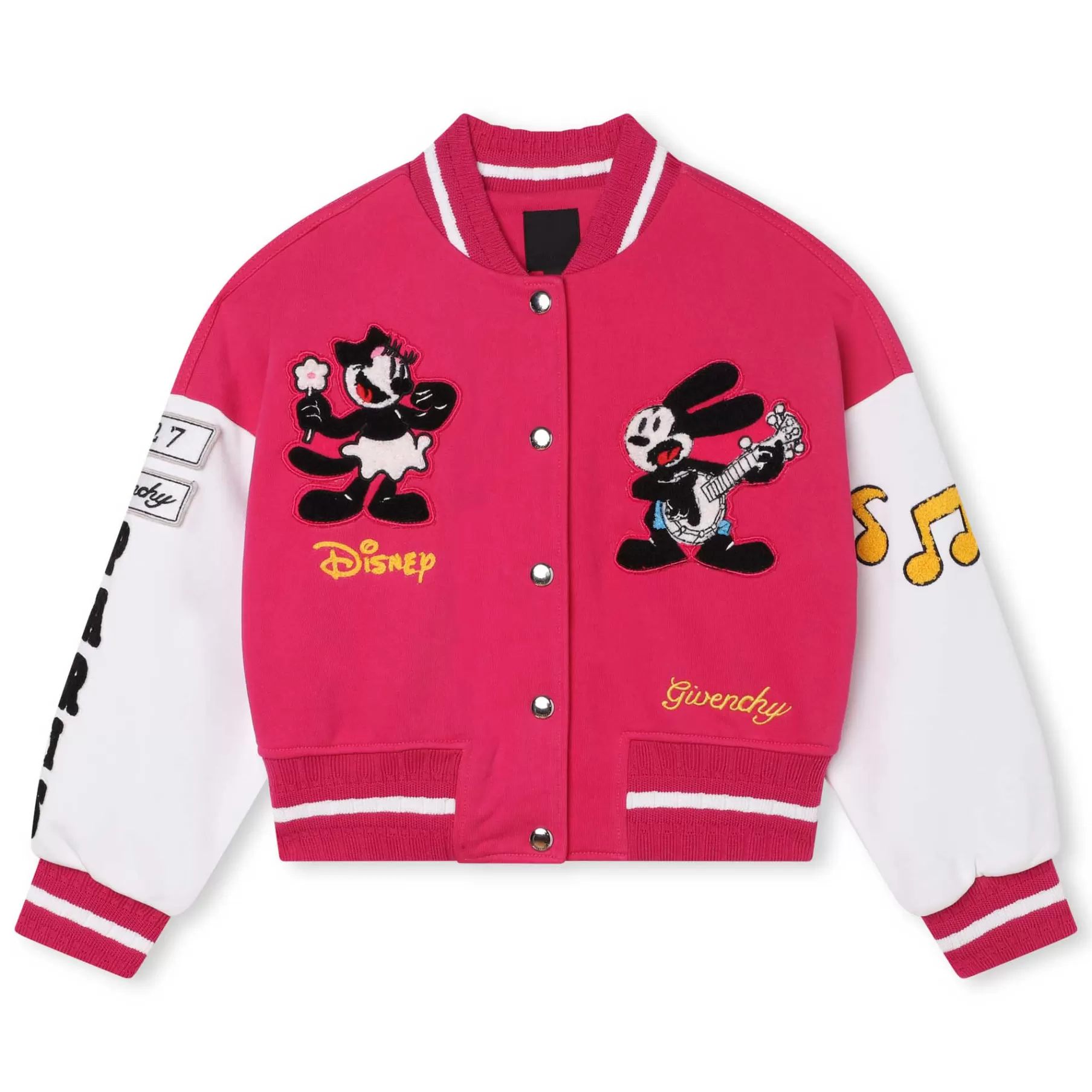 Fille GIVENCHY Cardigan Molletonne A Patchs