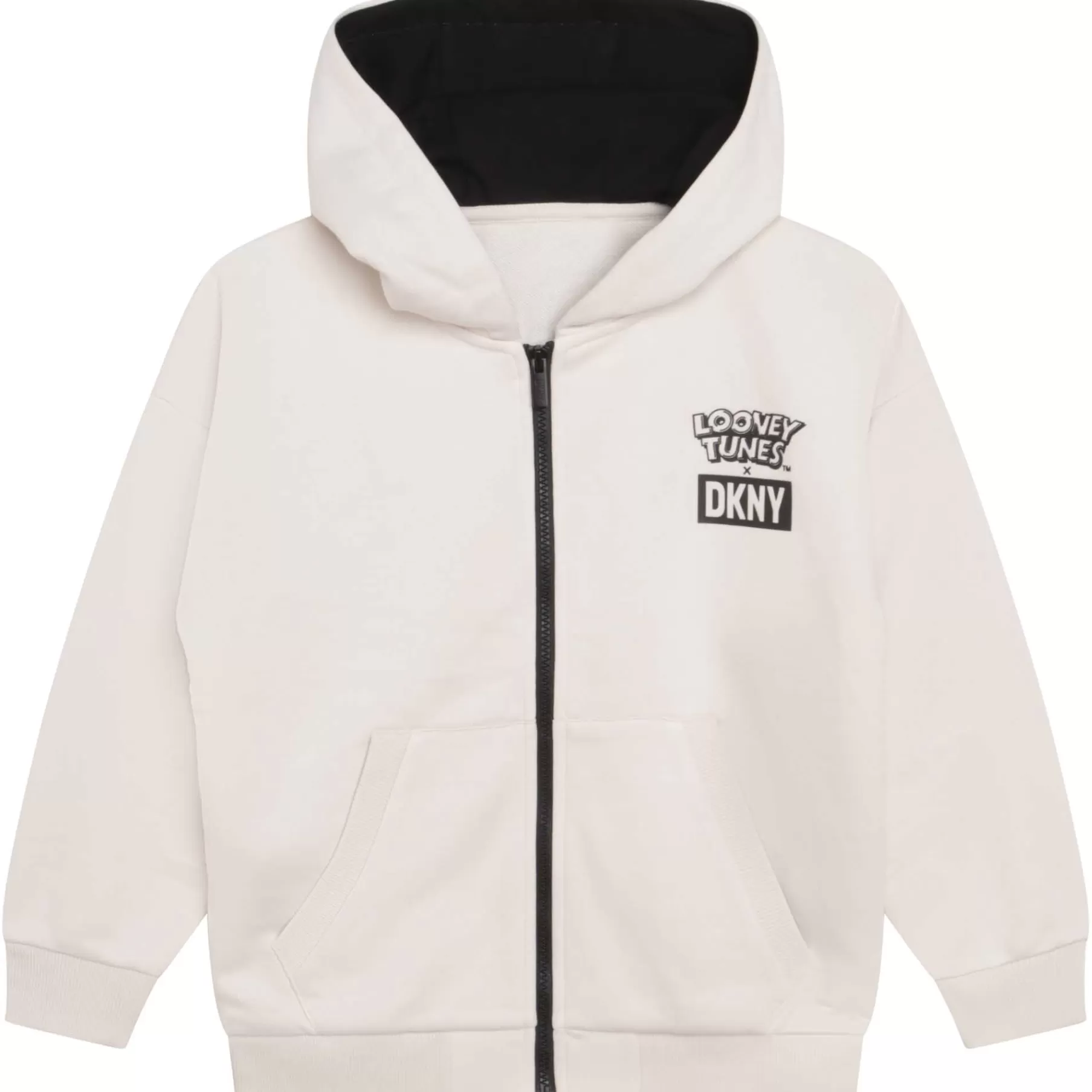 Garçon DKNY Cardigan Unisexe A Capuche
