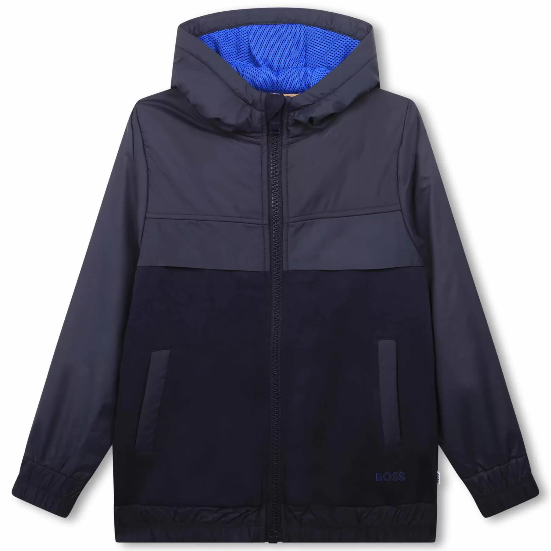 Garçon BOSS Cardigan Zippe A Capuche