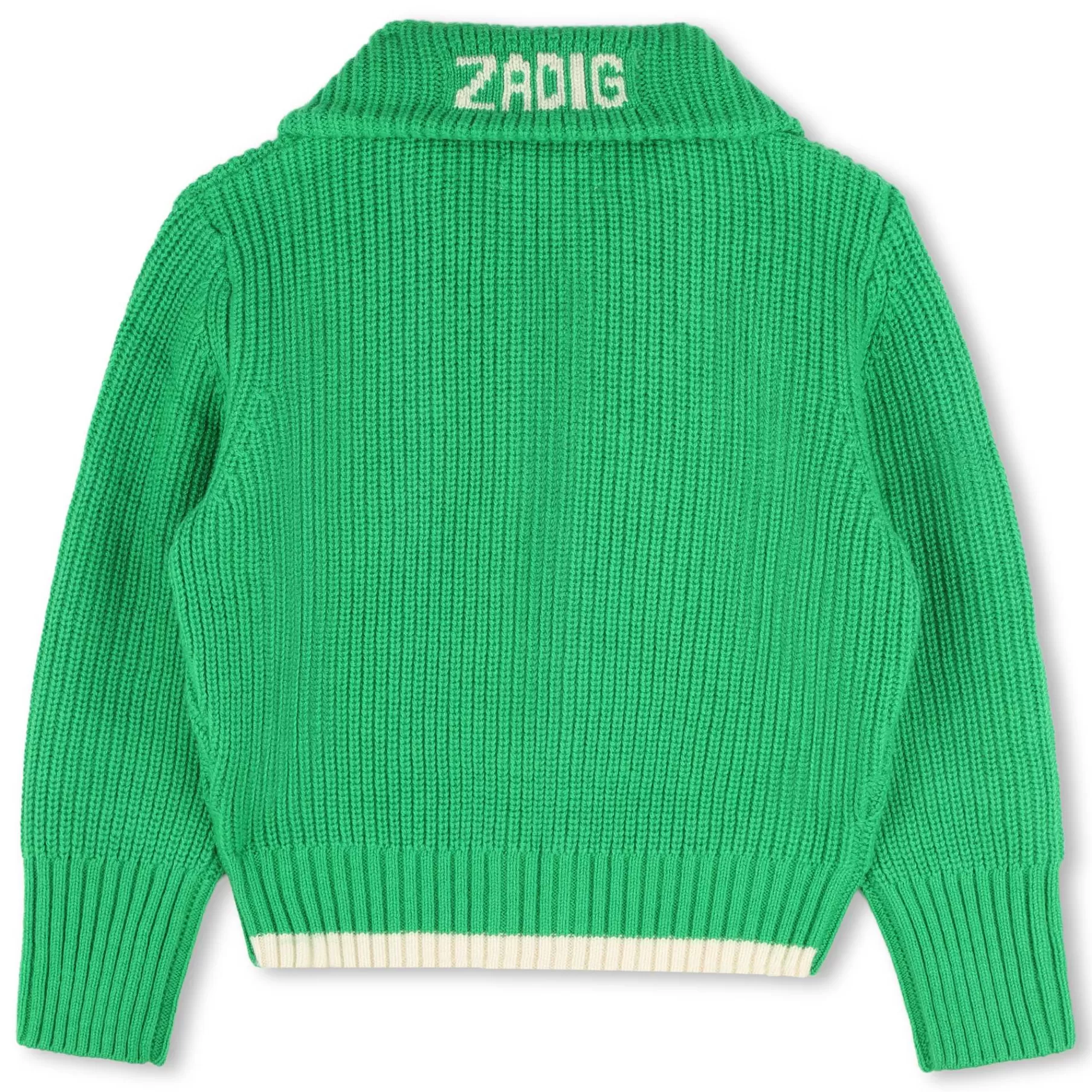 Fille ZADIG & VOLTAIRE Cardigan Zippe En Tricot