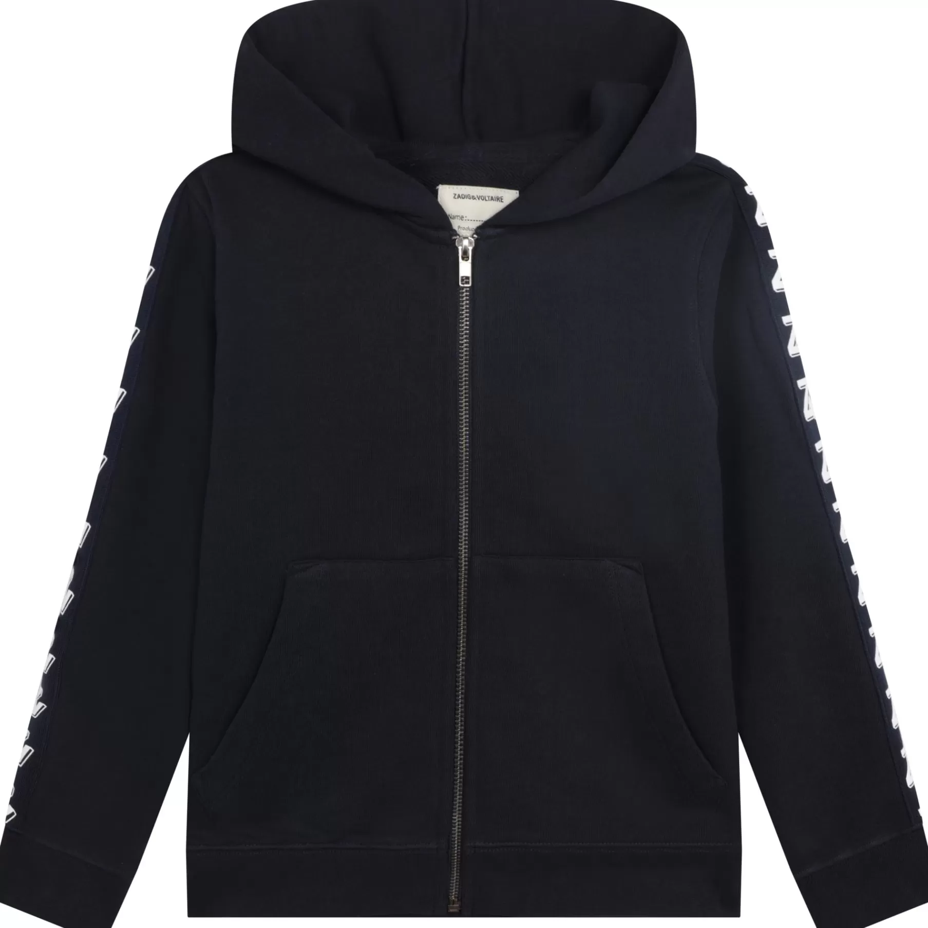 Garçon ZADIG & VOLTAIRE Cardigan Zippe Molleton Coton