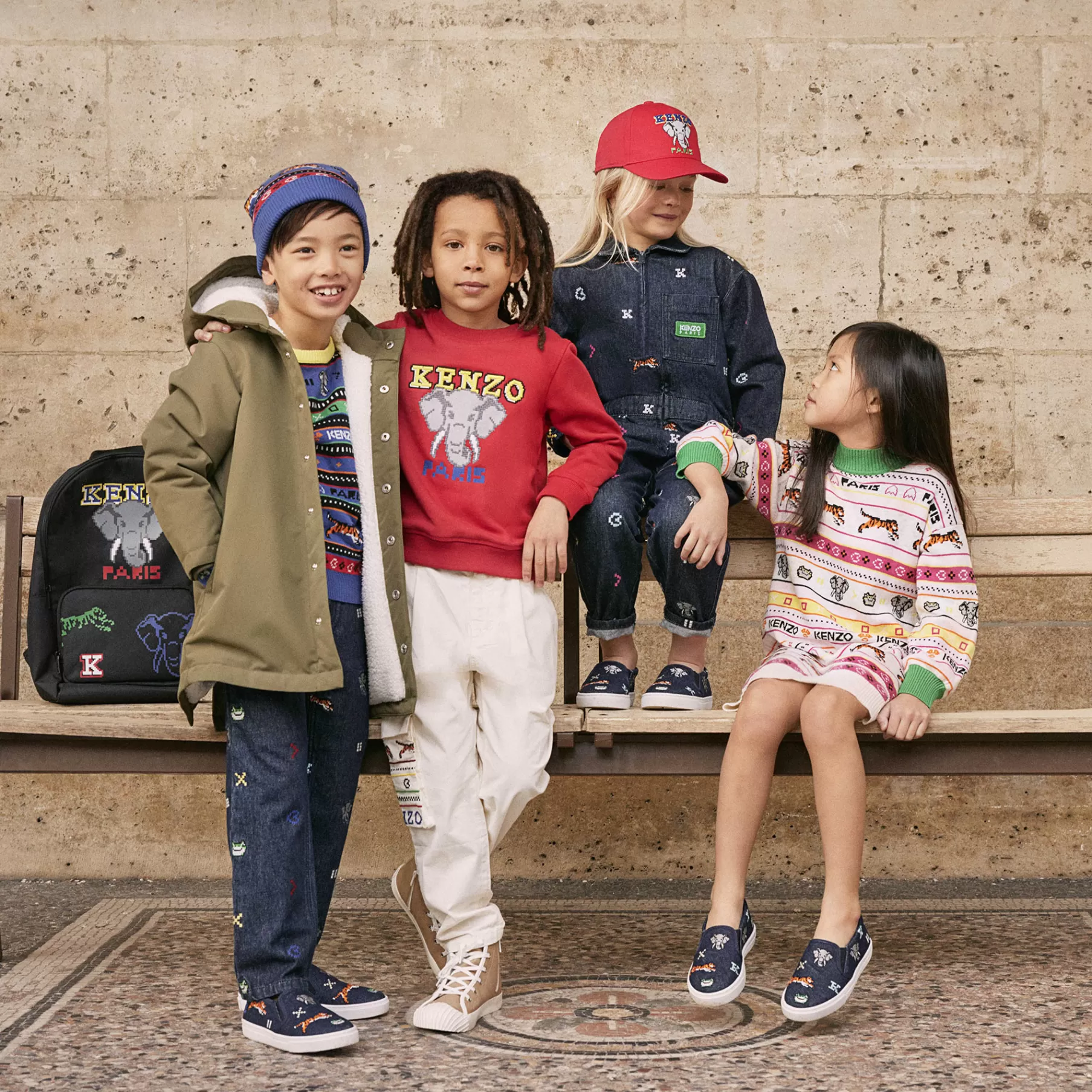 Garçon KENZO KIDS Casquette Brodee