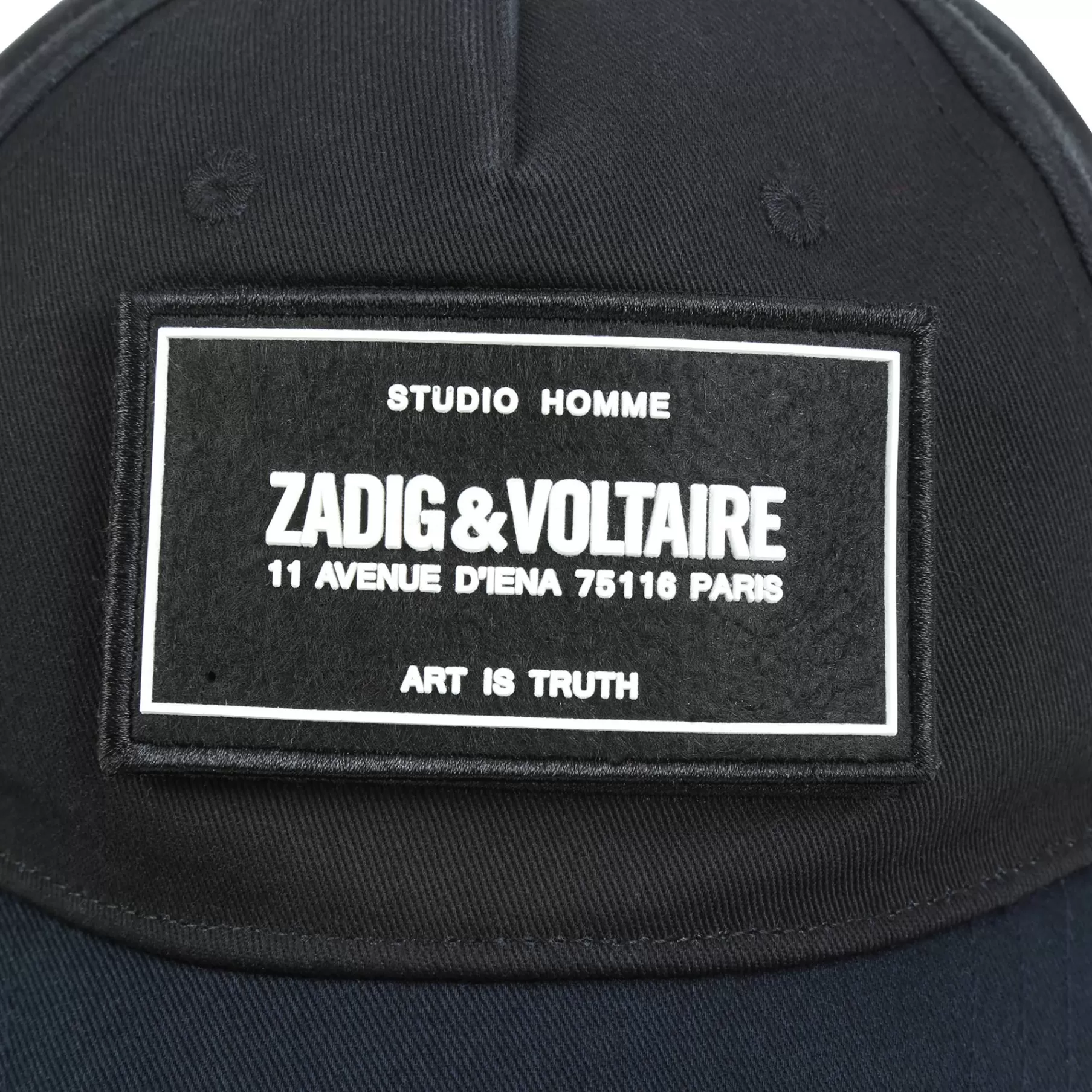 Garçon ZADIG & VOLTAIRE Casquette En Coton Avec Badge