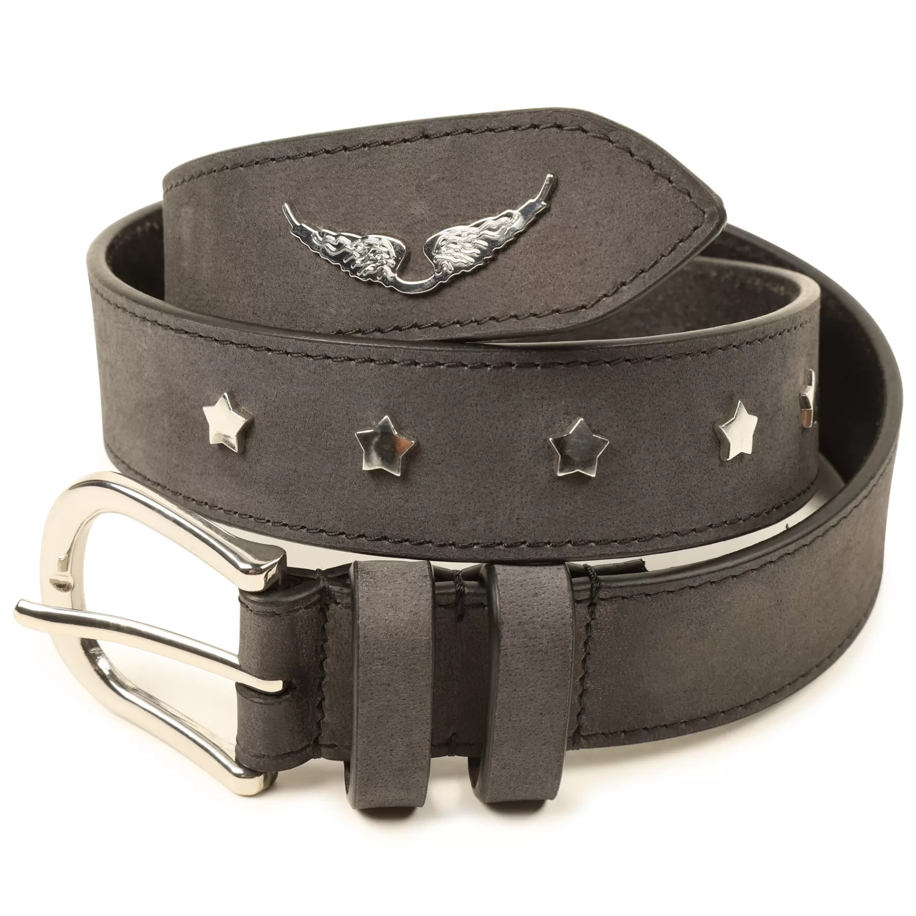 Fille ZADIG & VOLTAIRE Ceinture En Cuir Paillete