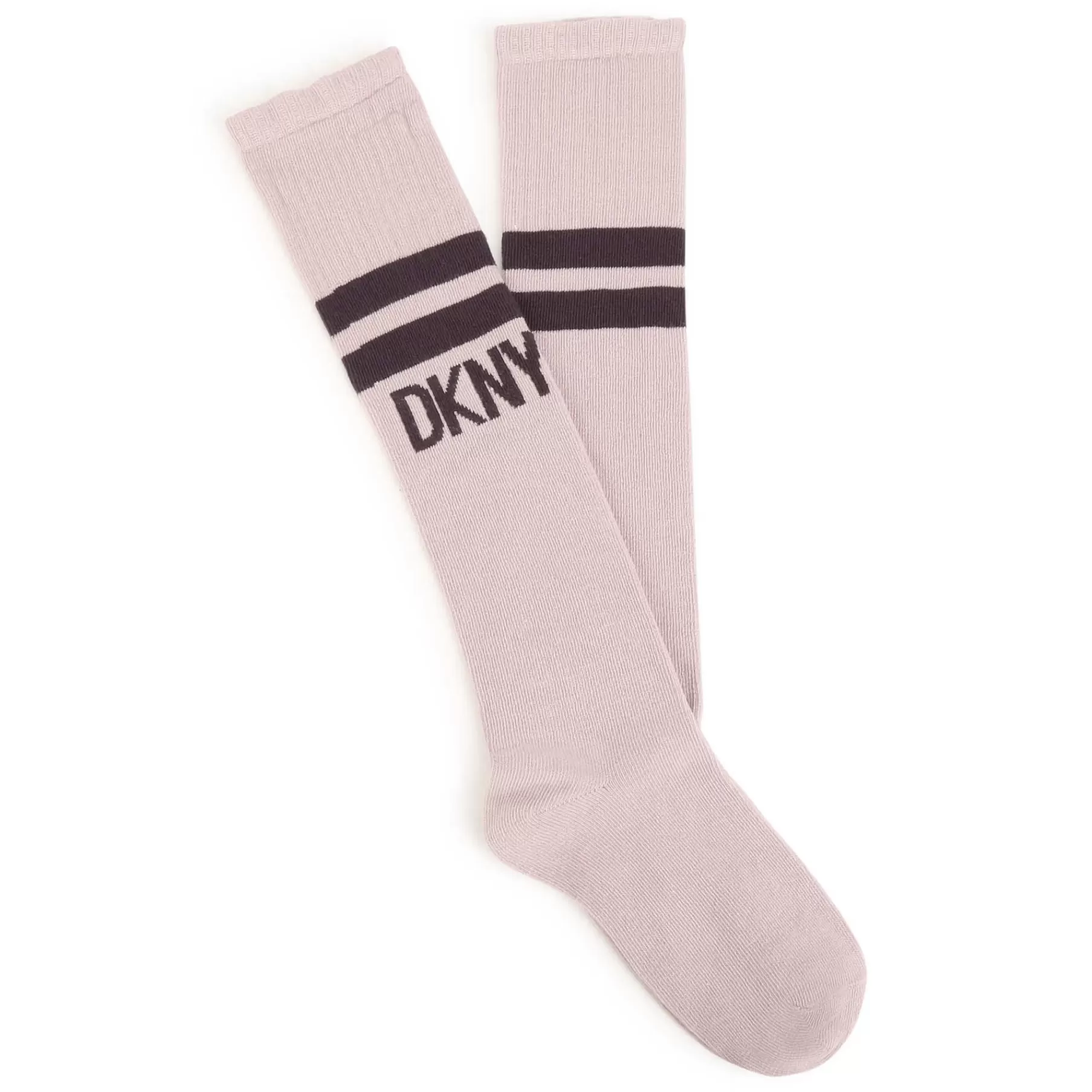 Fille DKNY Chaussettes Hautes Avec Logo