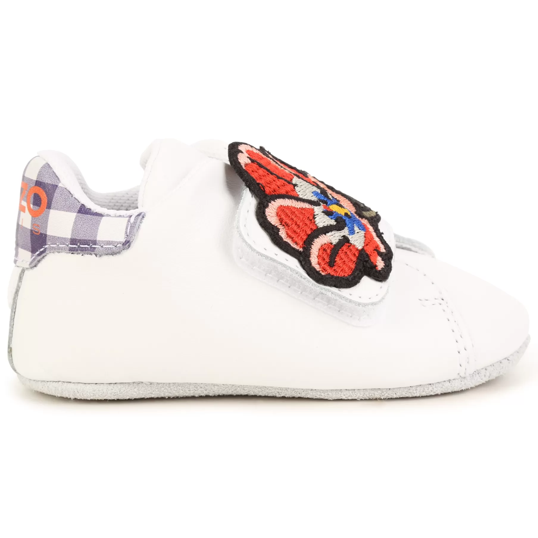 Garçon KENZO KIDS Chaussons En Cuir A Scratch