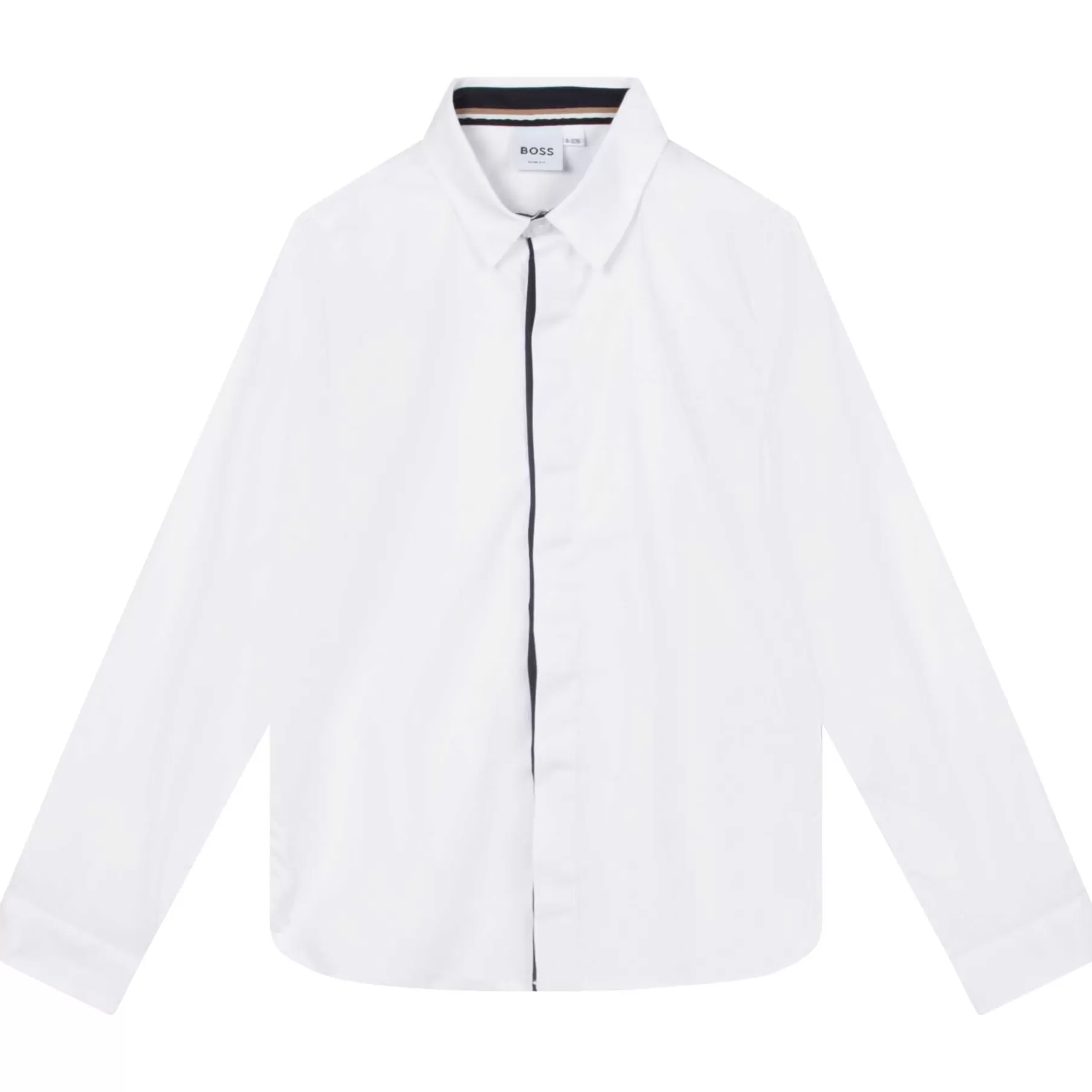 Garçon BOSS Chemise Ajustee A Logo Brode