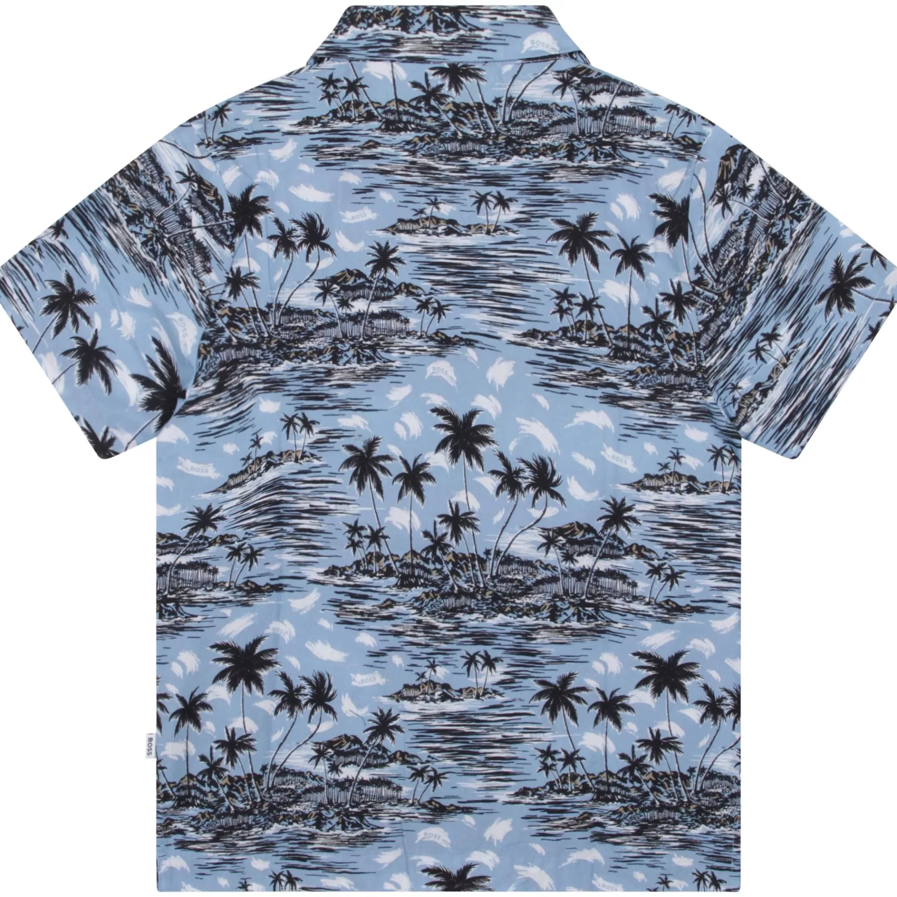 Garçon BOSS Chemise En Coton Imprime
