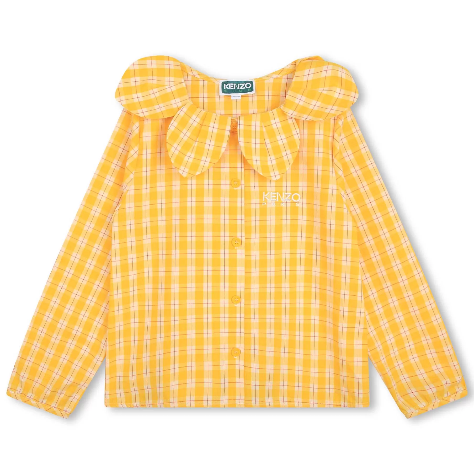 Fille KENZO KIDS Chemisier Col Fantaisie Coton