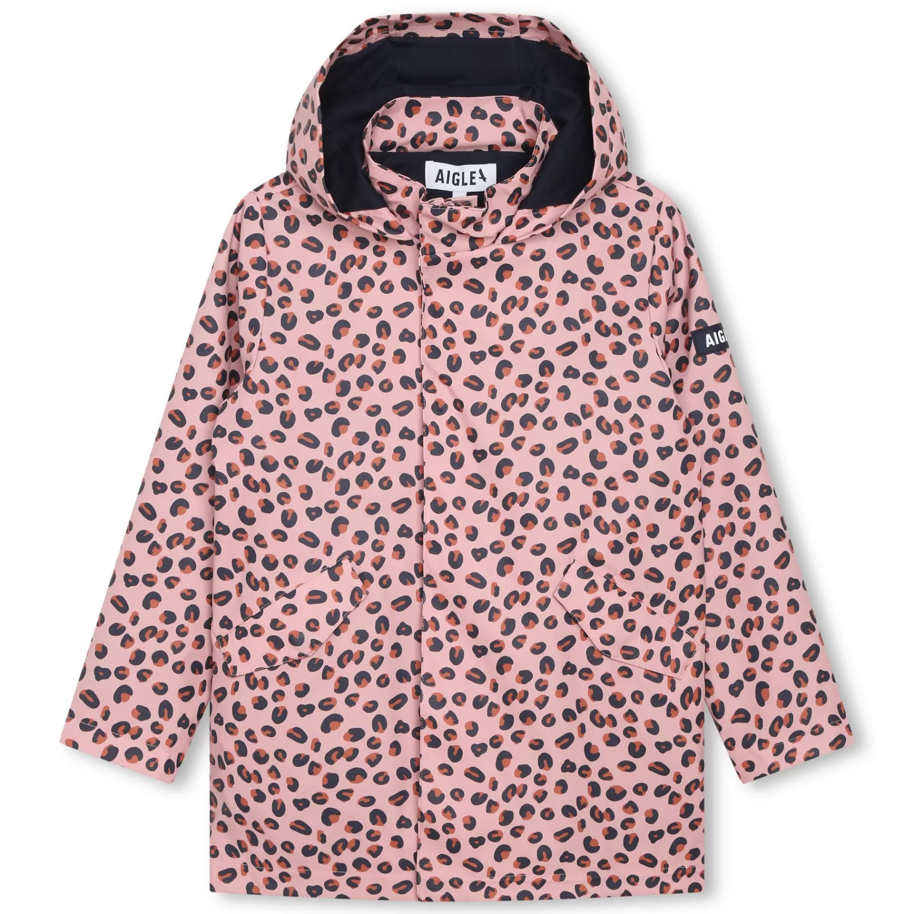 Fille AIGLE Cire Imprime A Capuche