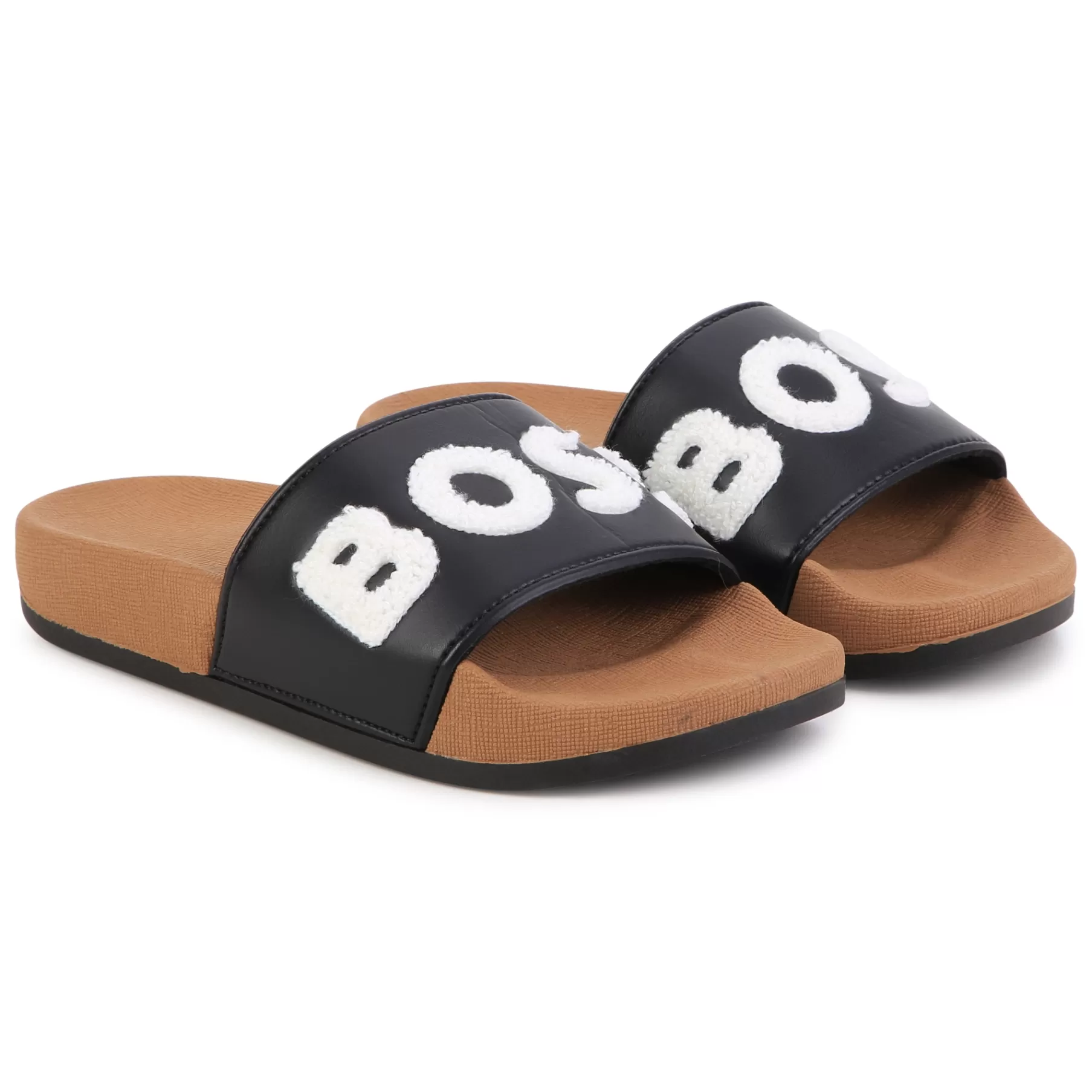 Garçon BOSS Claquettes Avec Logo Bouclette