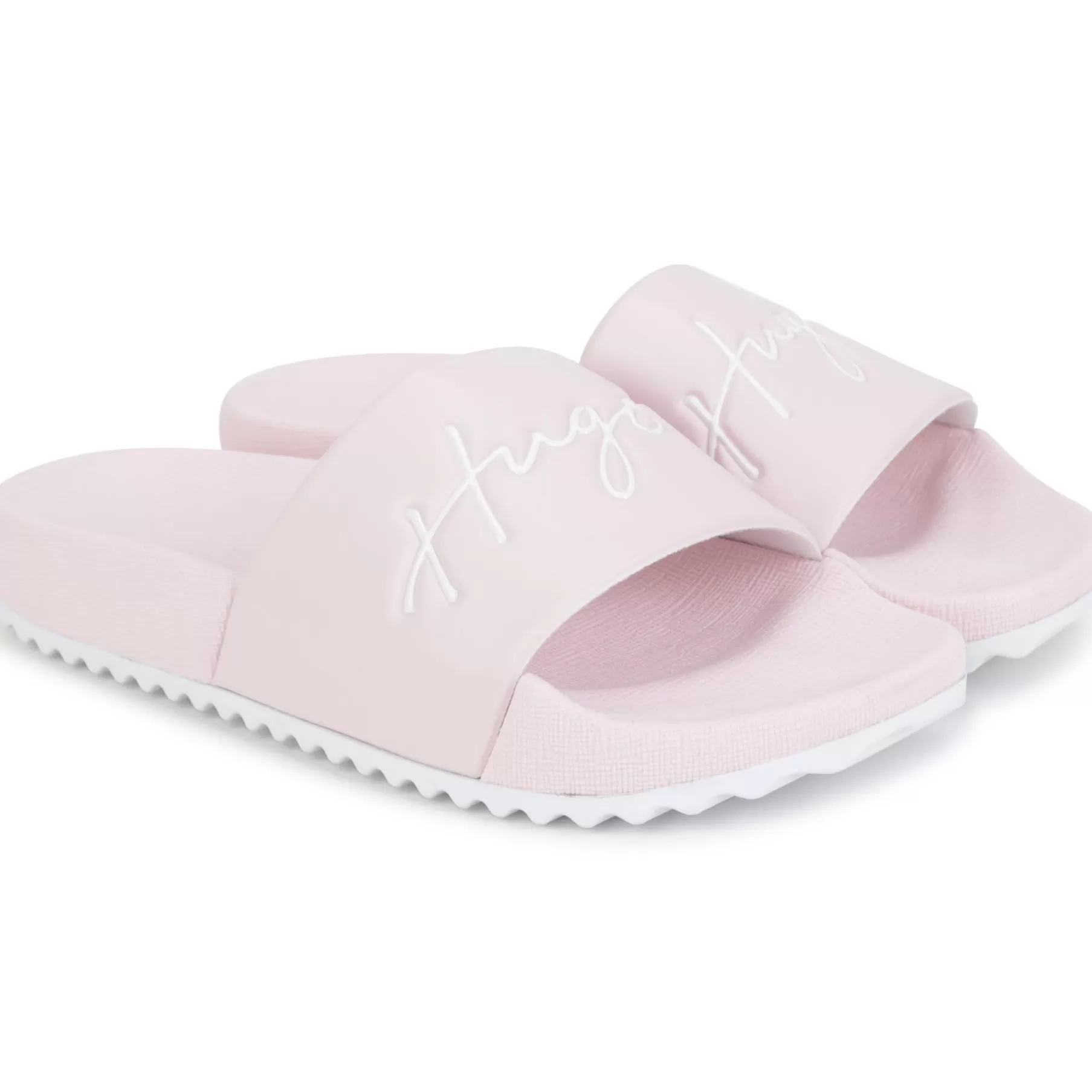 Fille HUGO Claquettes Siglees