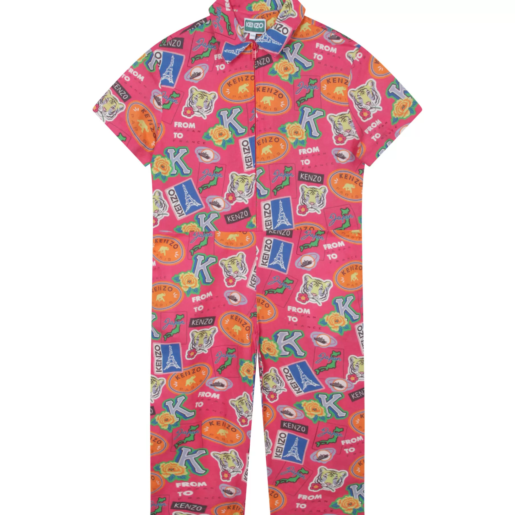 Fille KENZO KIDS Combinaison En Coton Et Lin