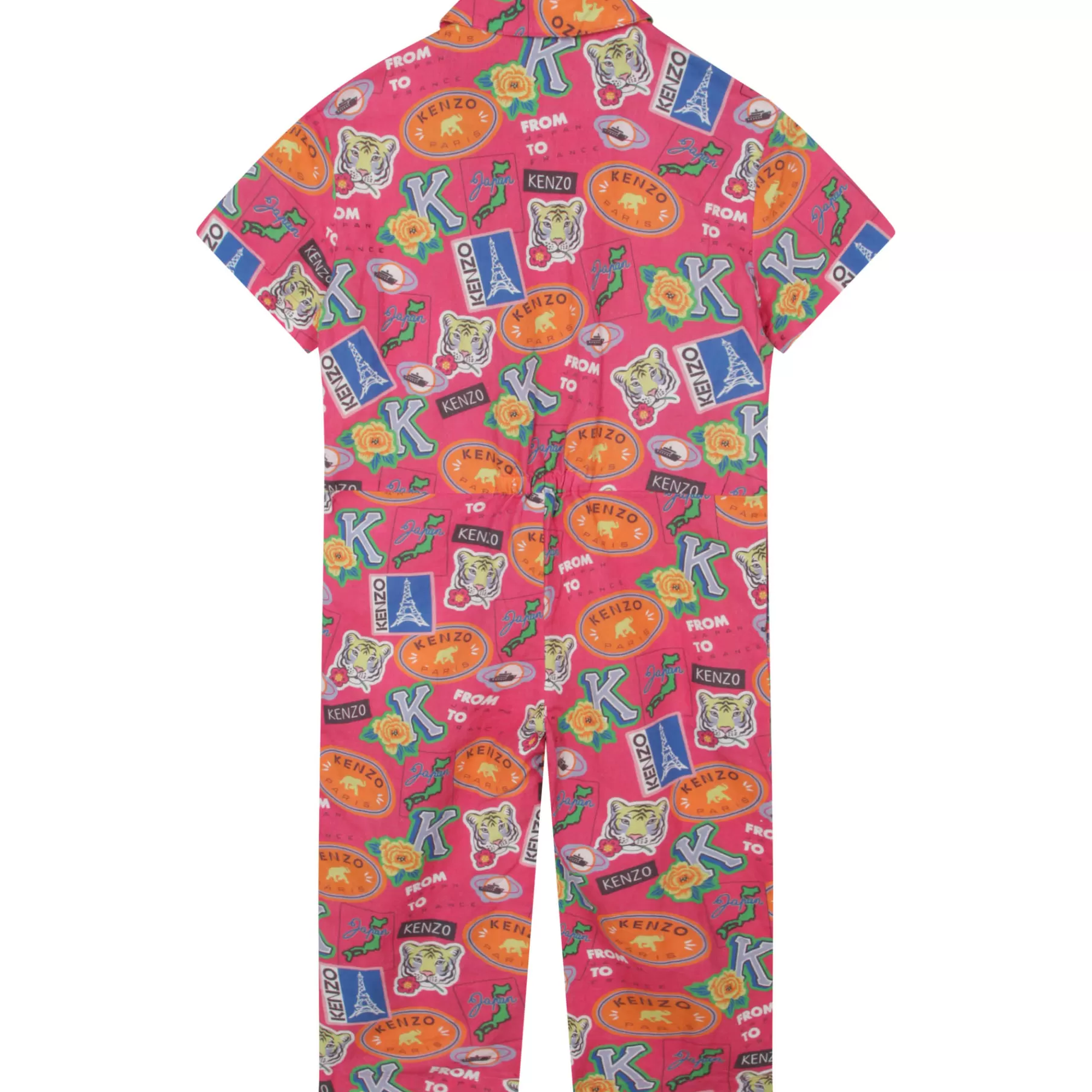 Fille KENZO KIDS Combinaison En Coton Et Lin