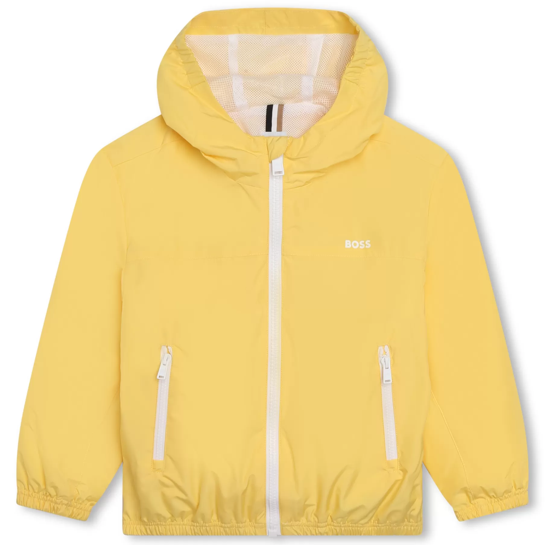 Garçon BOSS Coupe-Vent Deperlant A Capuche