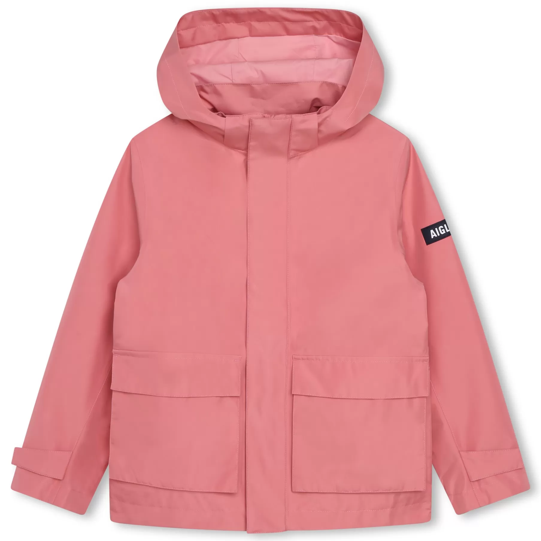 Fille AIGLE Coupe-Vent Deperlant A Capuche