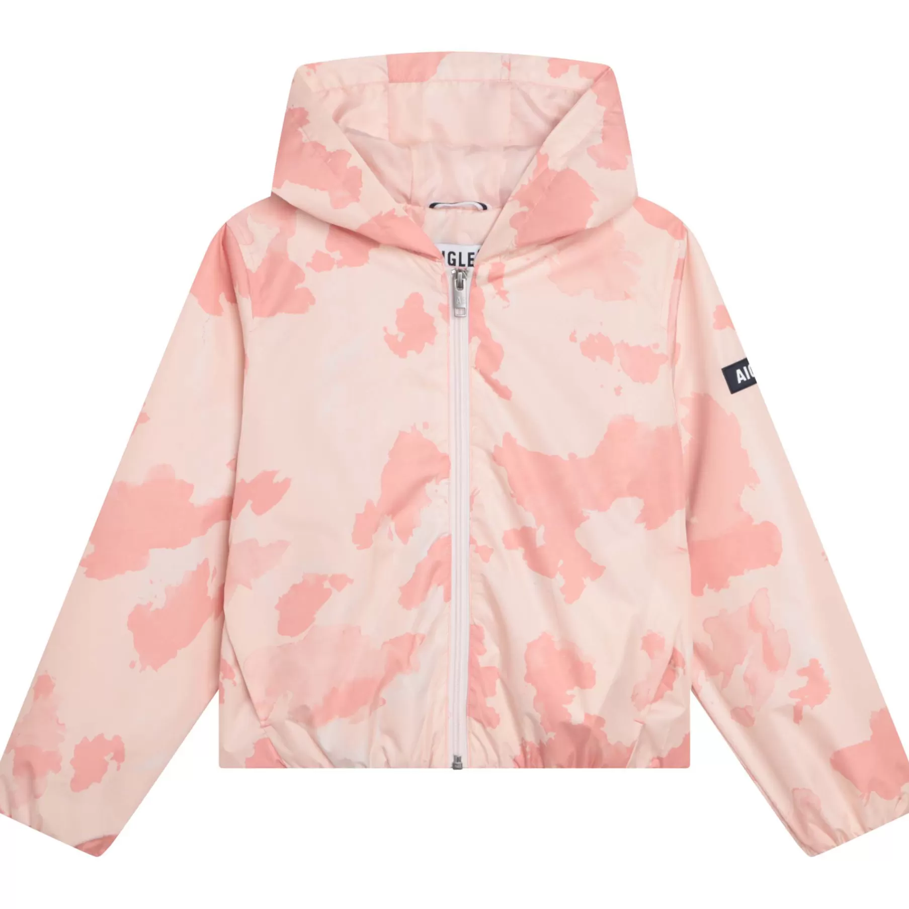Fille AIGLE Coupe-Vent Imprime A Capuche