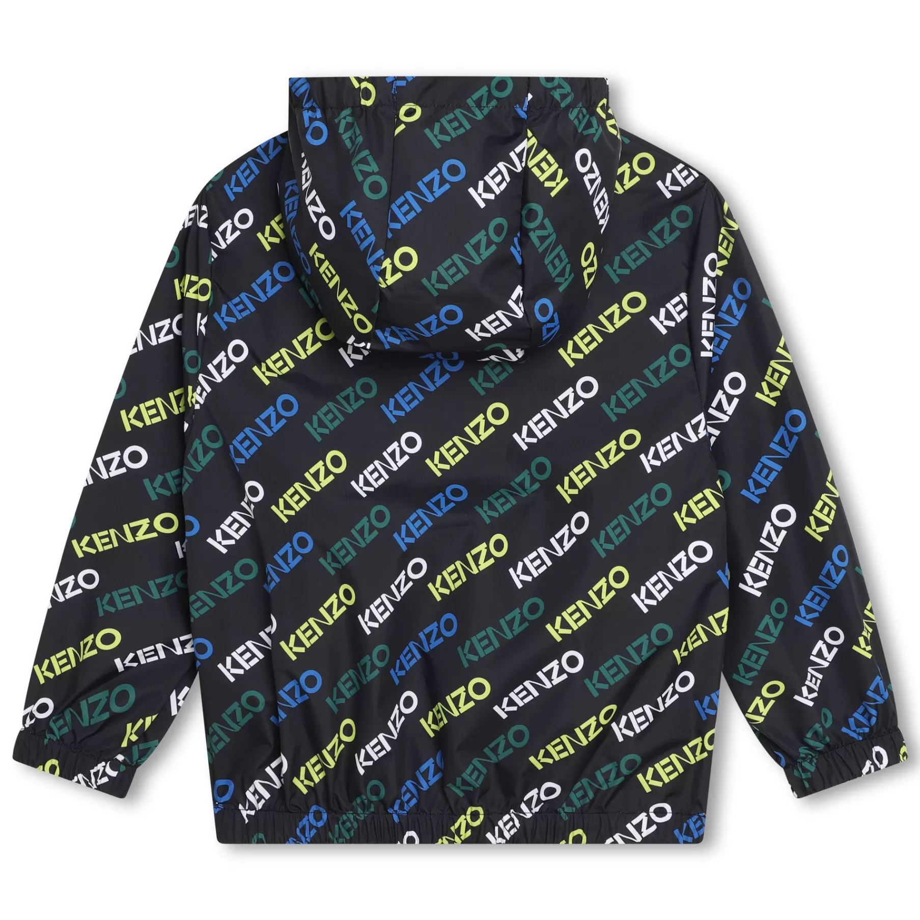 Fille KENZO KIDS Coupe-Vent Imprime A Capuche