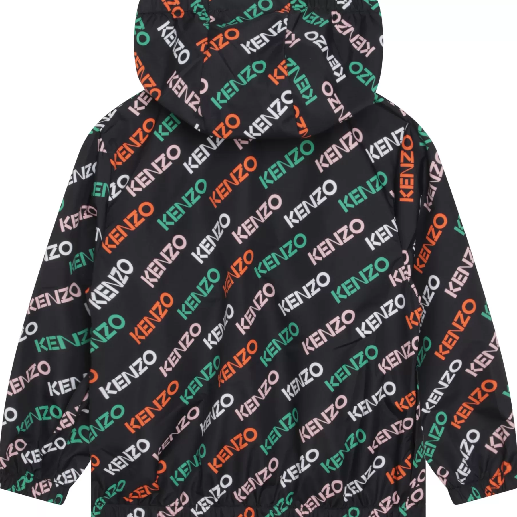 Fille KENZO KIDS Coupe-Vent Imprime A Capuche