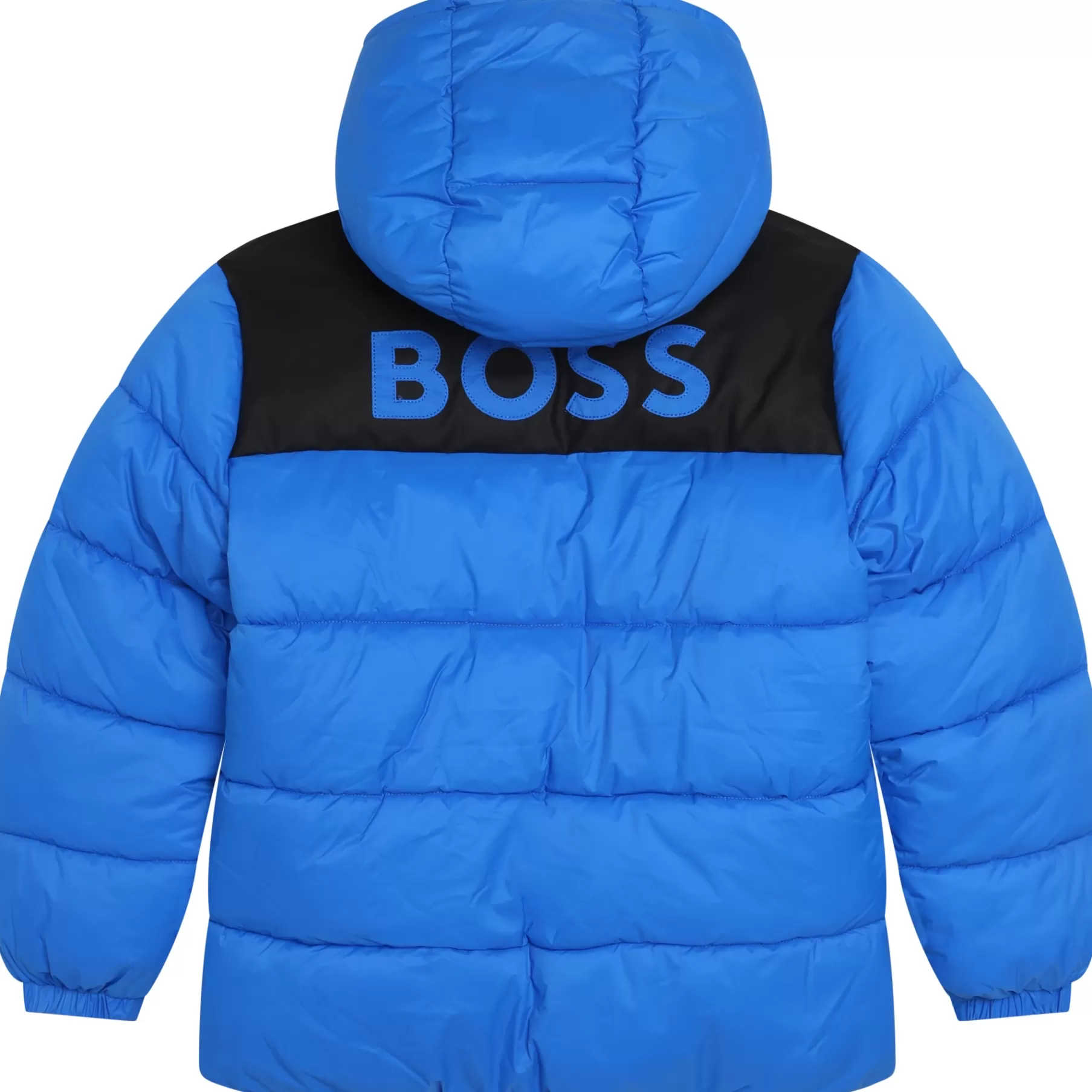 Garçon BOSS Doudoune Bicolore A Capuche