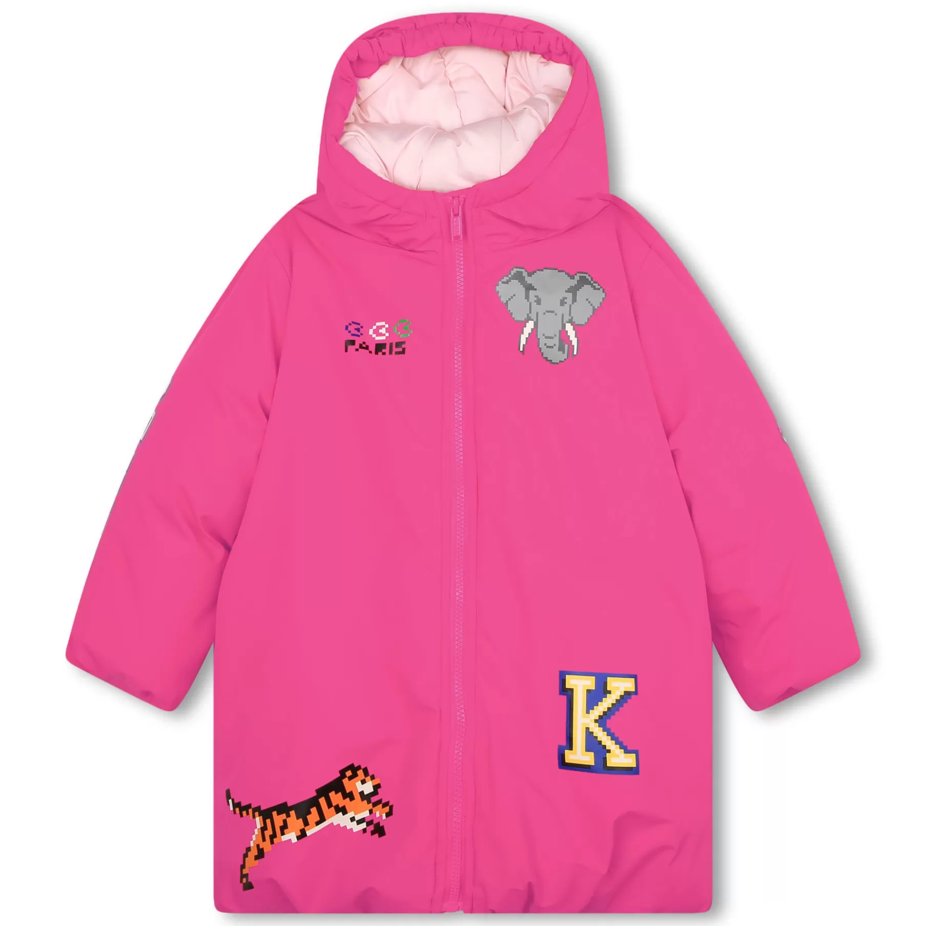 Fille KENZO KIDS Doudoune Longue Deperlante