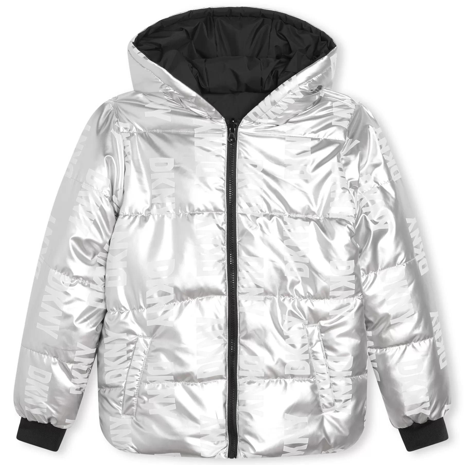 Fille DKNY Doudoune Reversible Deperlante