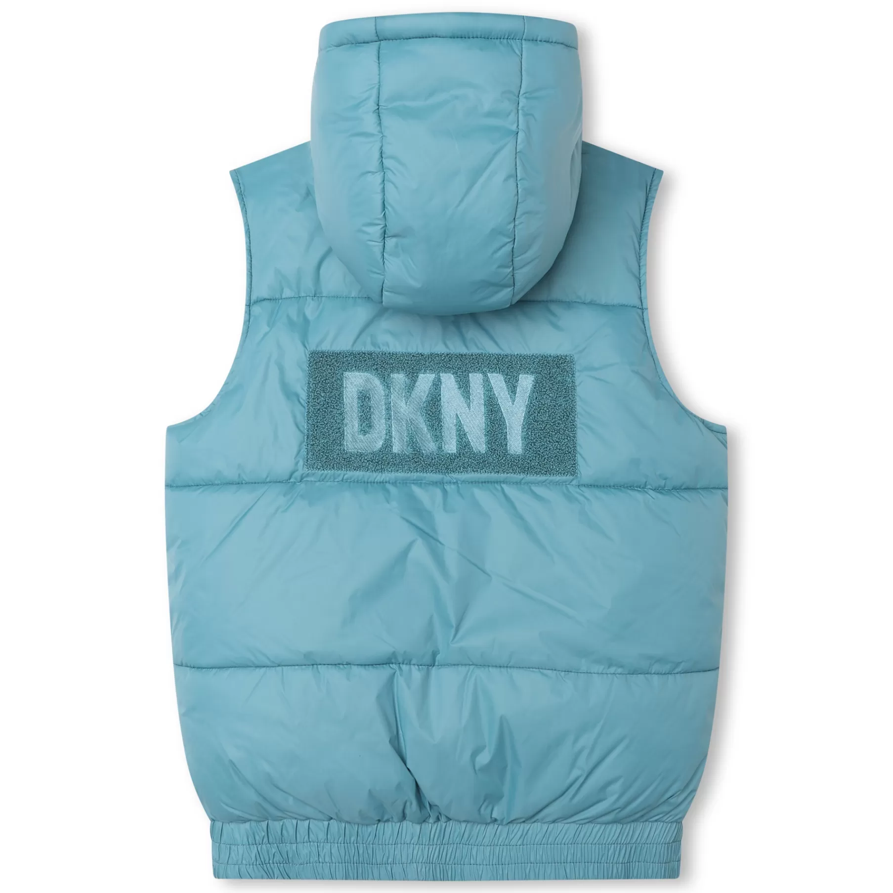 Fille DKNY Doudoune Sans Manche A Capuche