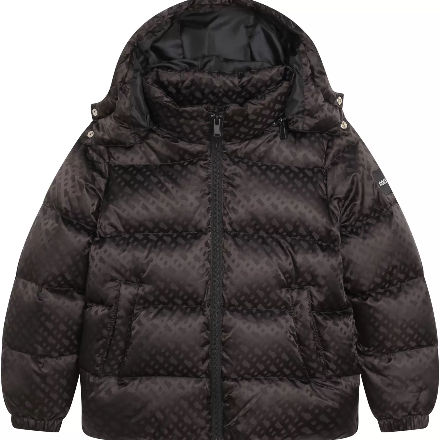 Garçon BOSS Doudoune Zippee A Capuche