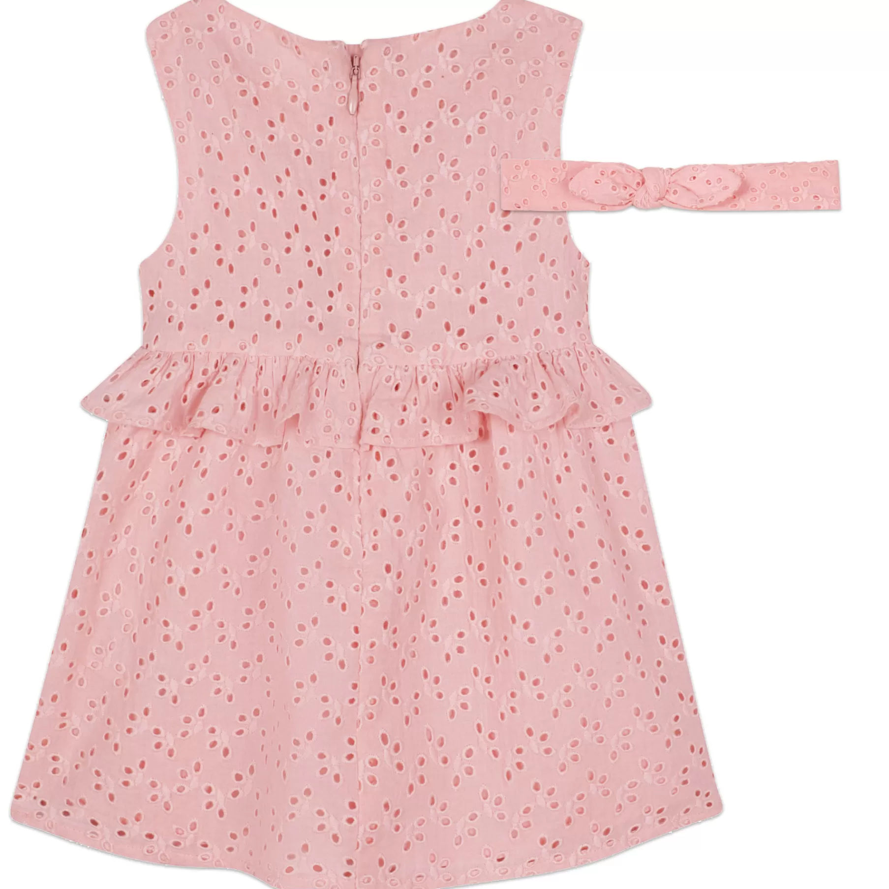 Fille CARREMENT BEAU Ensemble Robe Et Bandeau Coton